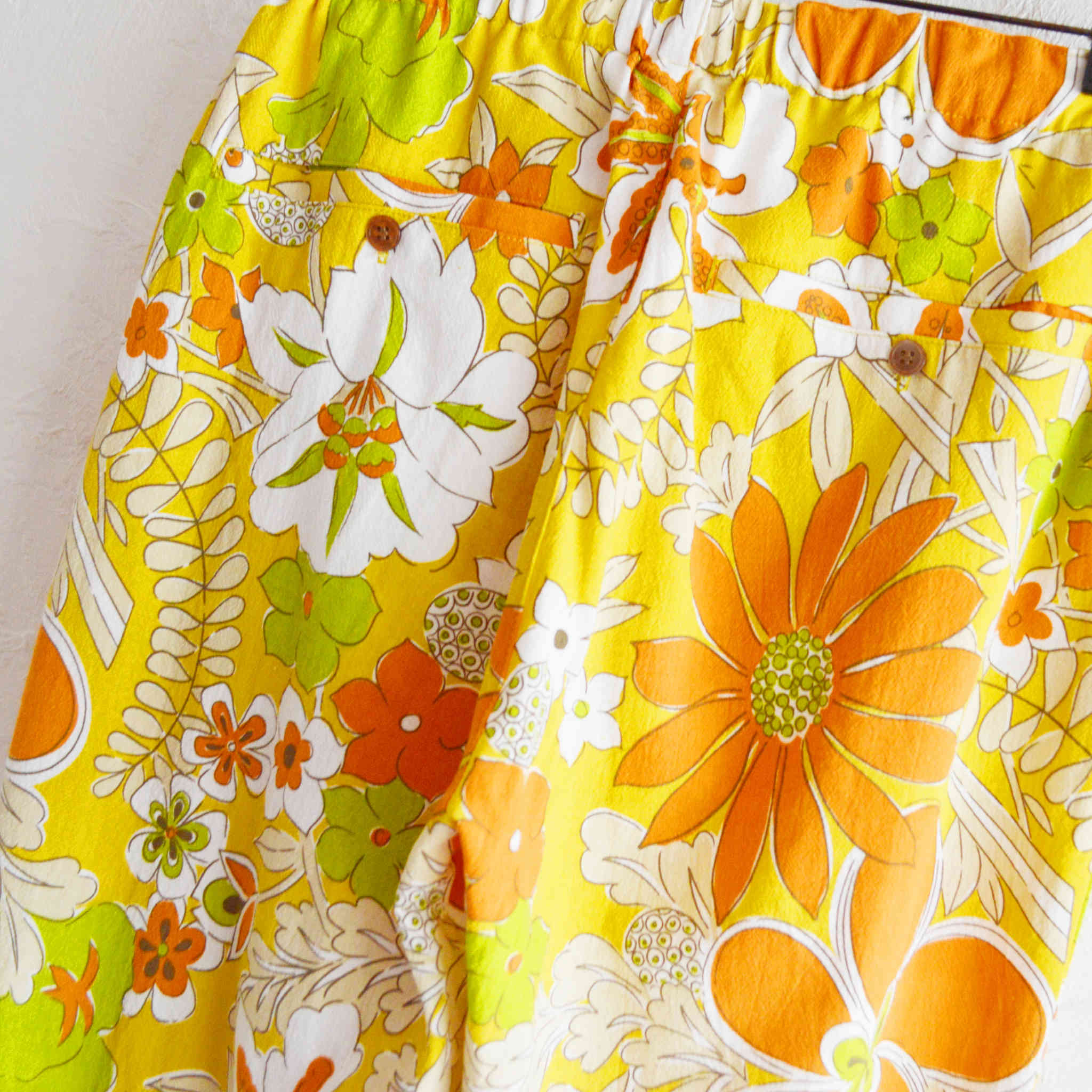 HAVE A GRATEFUL DAY ハブアグレイトフルデイ / FLOWER CUT EASY PANTS フラワーカットイージーパンツ