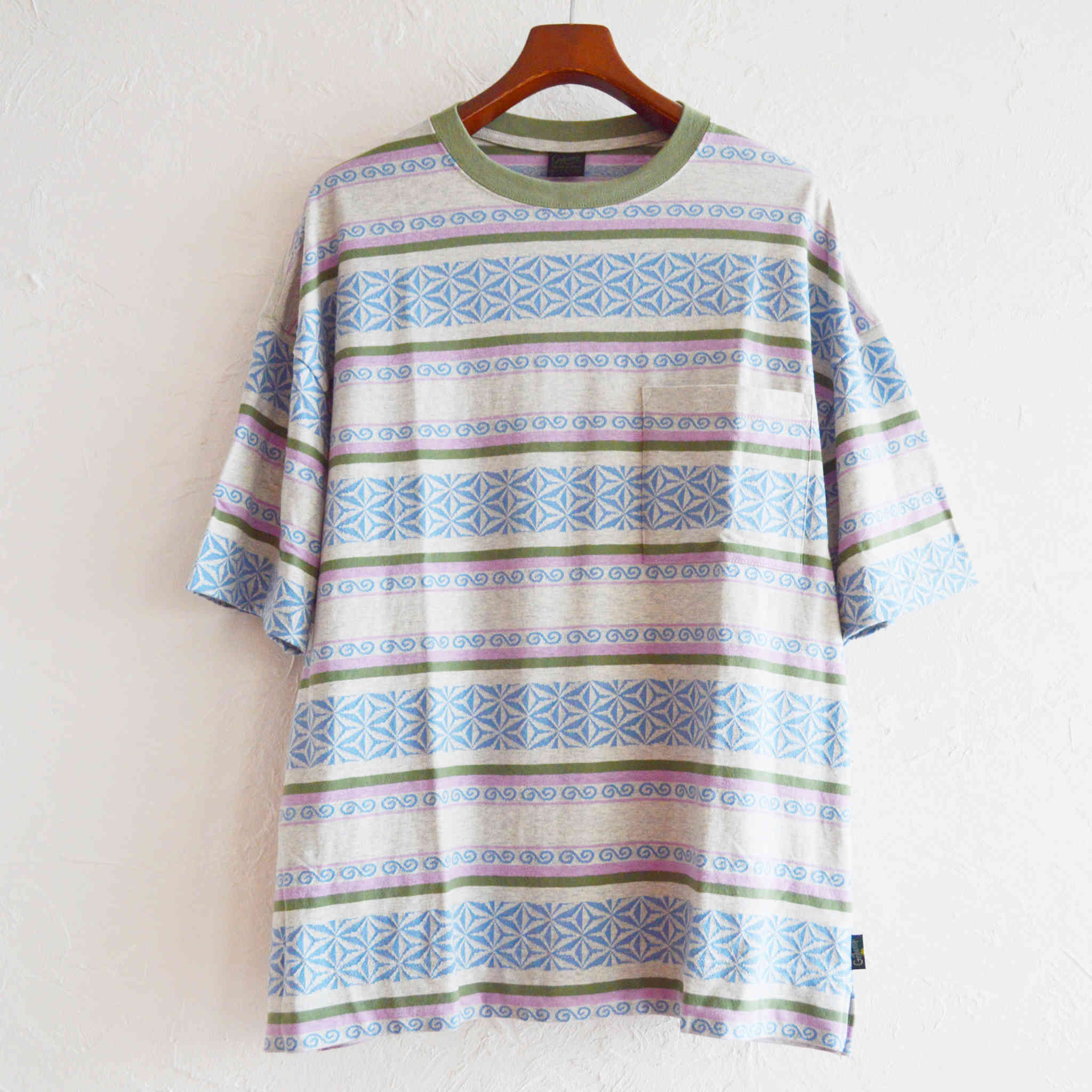 GOHEMP ゴーヘンプ / WIDE SLIT TEE ワイドスリットティー (ASH HEATHER アッシュヘザー)