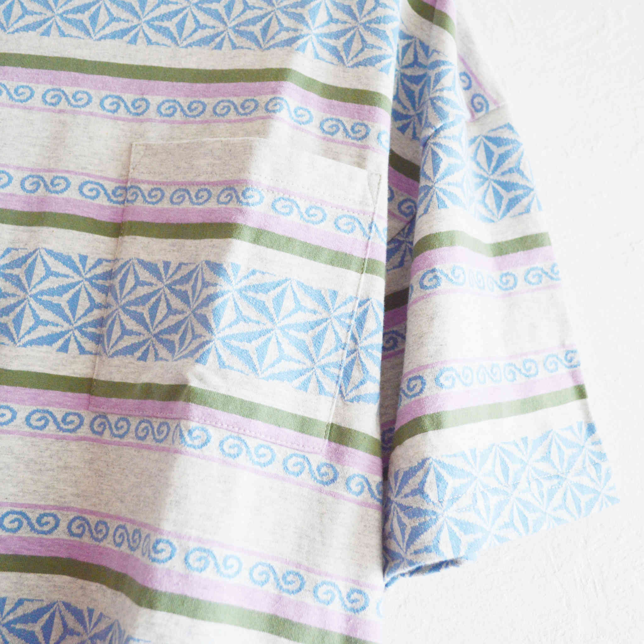 GOHEMP ゴーヘンプ / WIDE SLIT TEE ワイドスリットティー (ASH HEATHER アッシュヘザー)