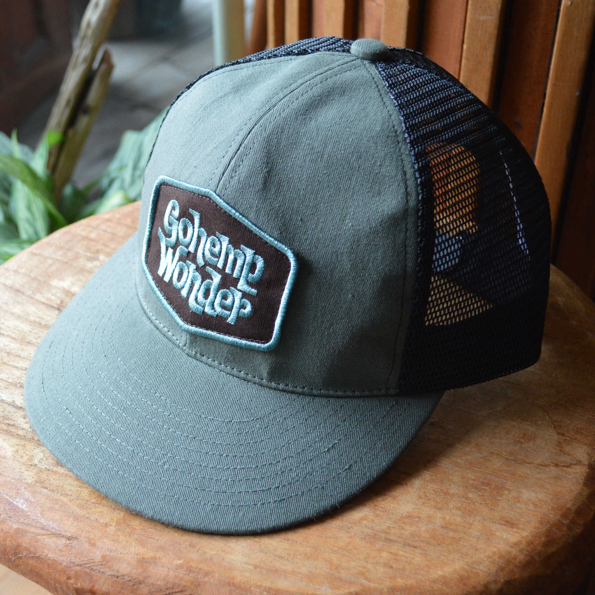 GOHEMP ゴーヘンプ / GOHEMP WONDER MESH CAP ゴーヘンプワンダーメッシュキャップ (OLIVE オリーブ)