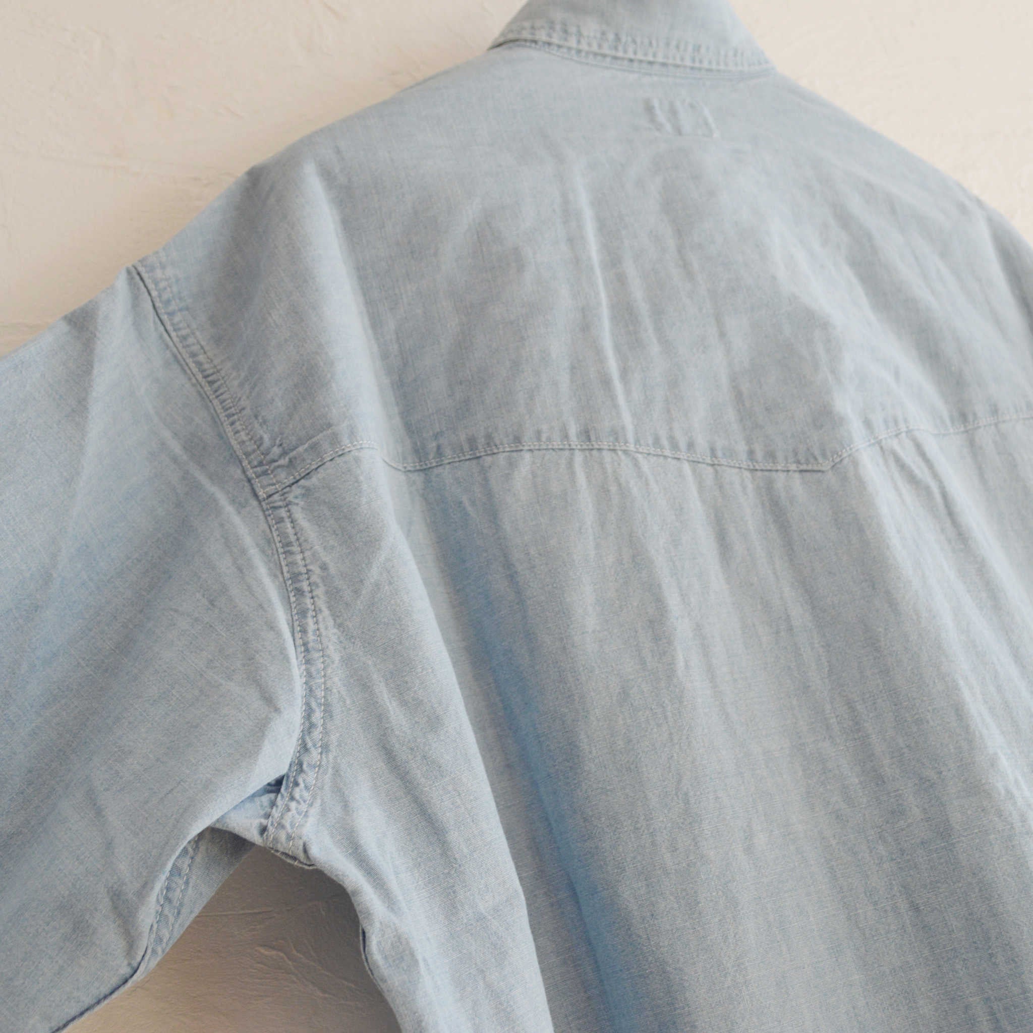 IMPRESTORE インプレストア / Chambray Western Shirts シャンブレーウエスタンシャツ (LIGHT BLUE ライトブルー)