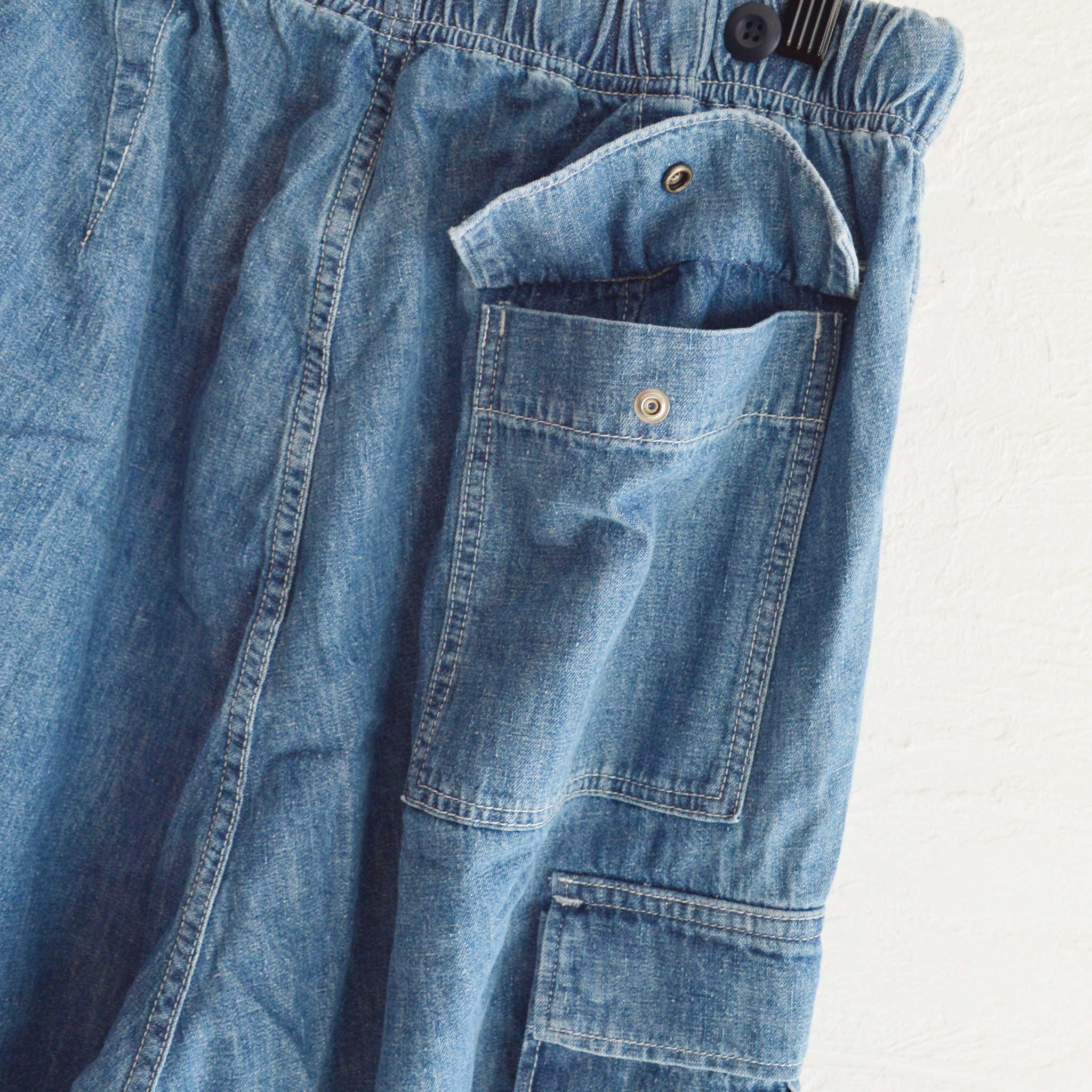 IMPRESTORE インプレストア / Randy-6.5oz Deinim | Easy Trousers イージートラウザーズ (VINTAGEWASH ビンテージウォッシュ)