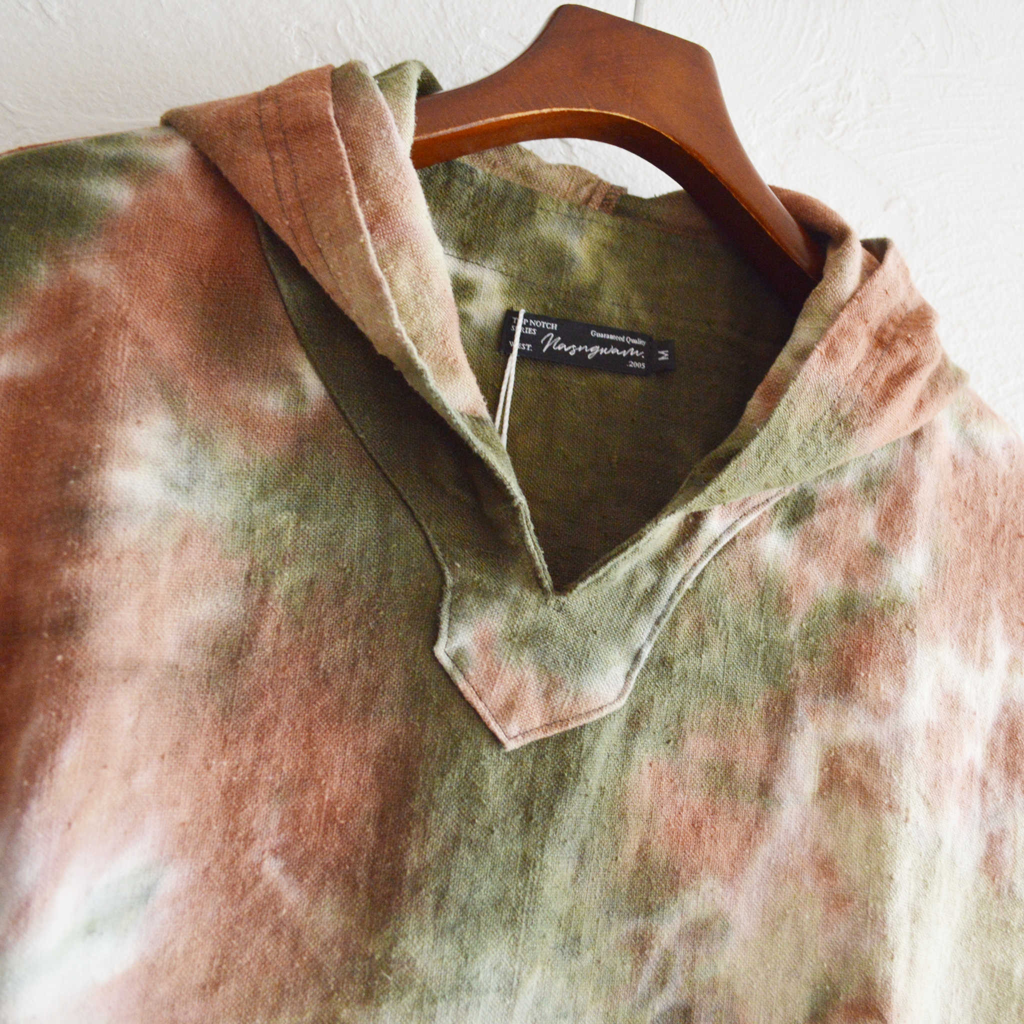 Nasngwam. ナスングワム / CLAY OAXCA PARKA クレイオアハカパーカー (BROWN ブラウン)