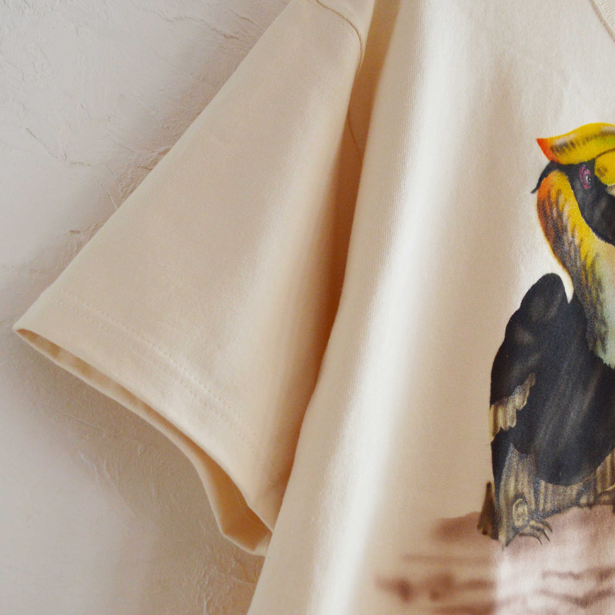 Nasmgwam. ナスングワム / GRATE INDIAN HORNBILL TEE グレートインディアンホーンビルティー (NATURAL ナチュラル)