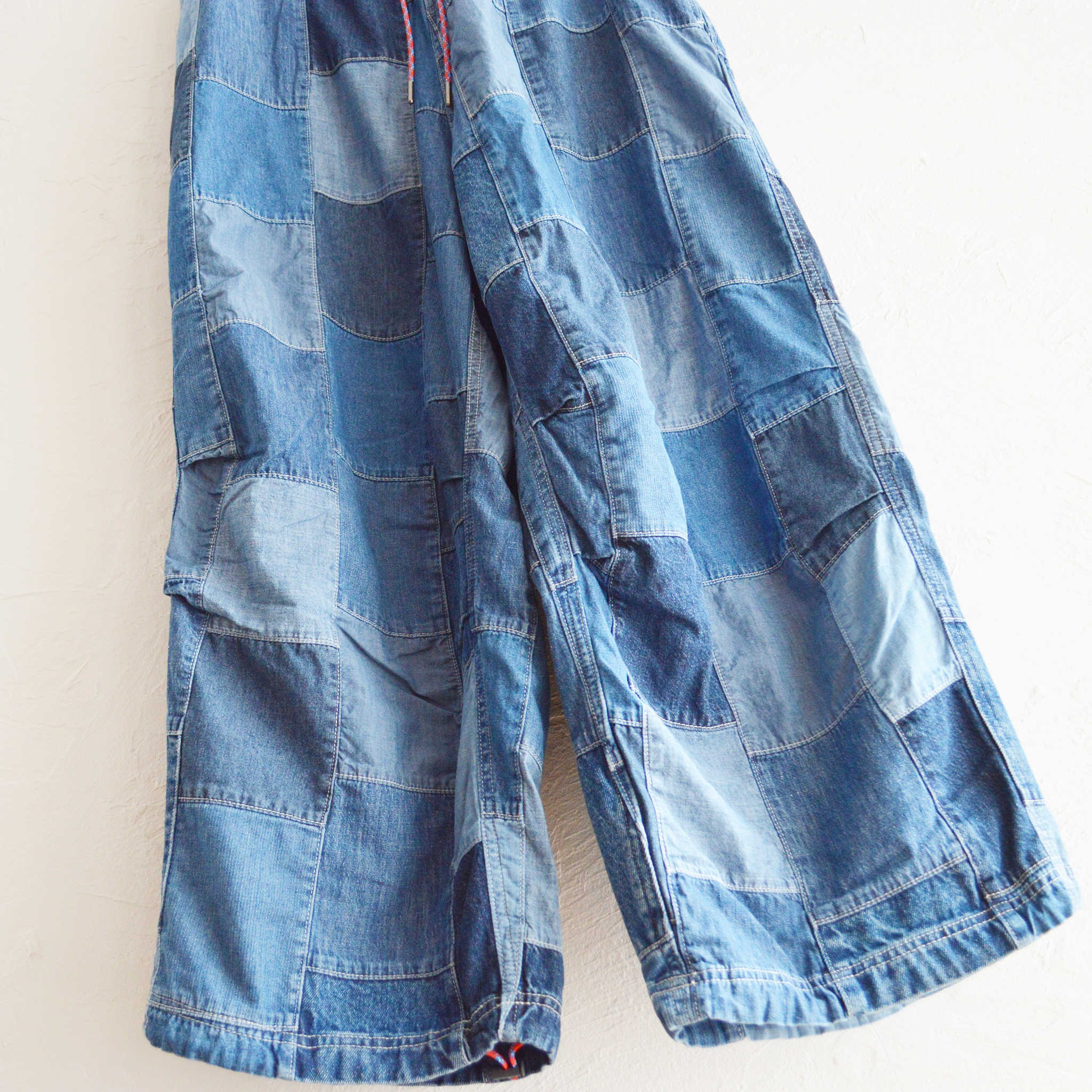 IMPRESTORE インプレストア / Jimmy-L.O.D.PATCHWORK | Easy Trousers イージートラウザーズ (DENIM PATCHWORK デニムパッチワーク)