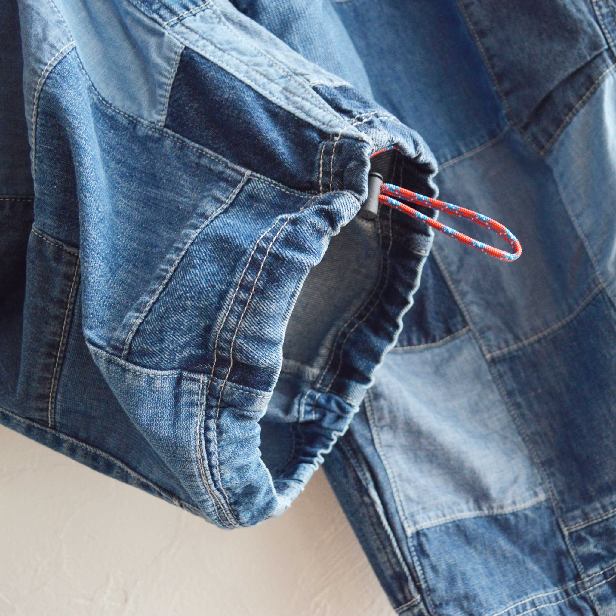 IMPRESTORE インプレストア / Jimmy-L.O.D.PATCHWORK | Easy Trousers イージートラウザーズ (DENIM PATCHWORK デニムパッチワーク)