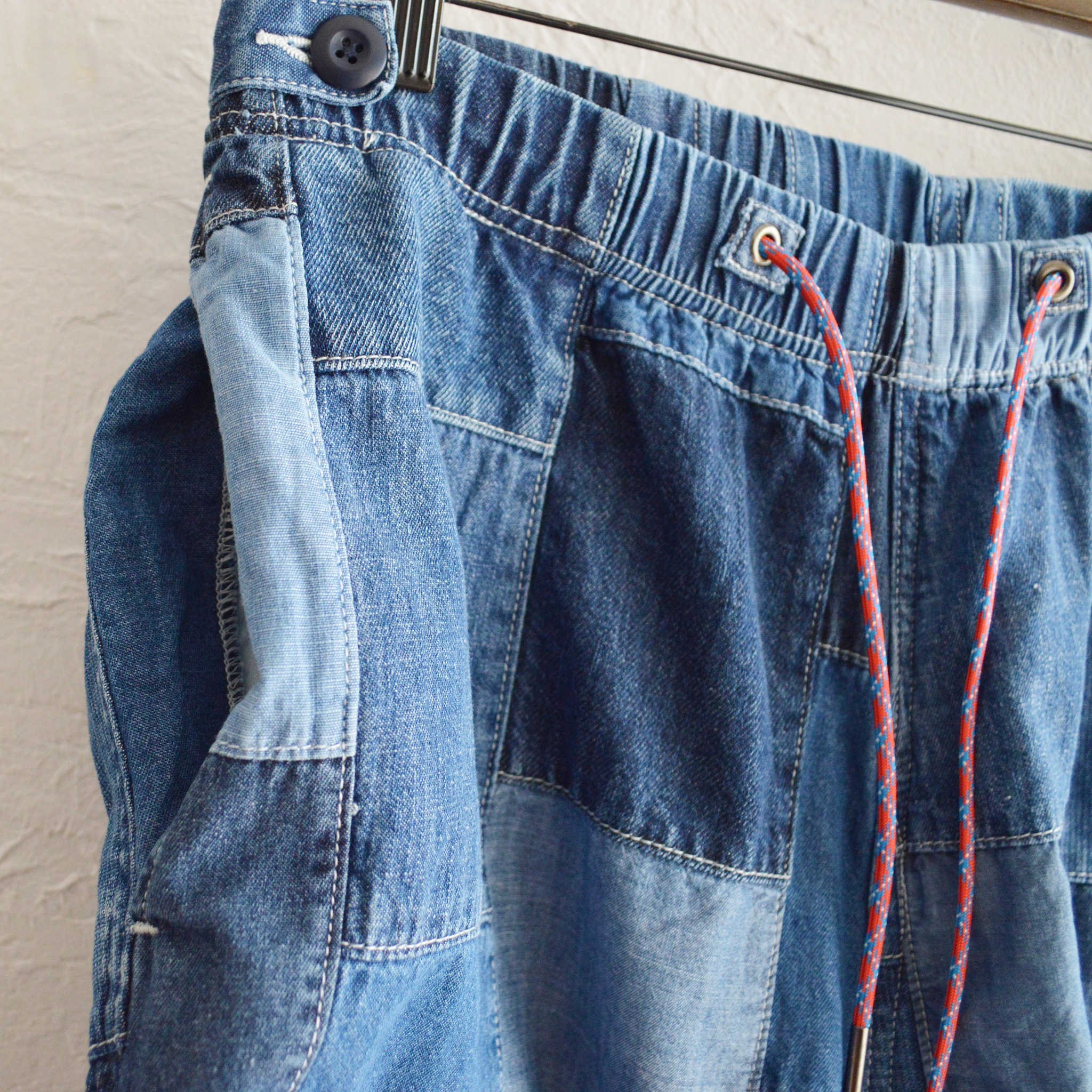IMPRESTORE インプレストア / Jimmy-L.O.D.PATCHWORK | Easy Trousers イージートラウザーズ (DENIM PATCHWORK デニムパッチワーク)