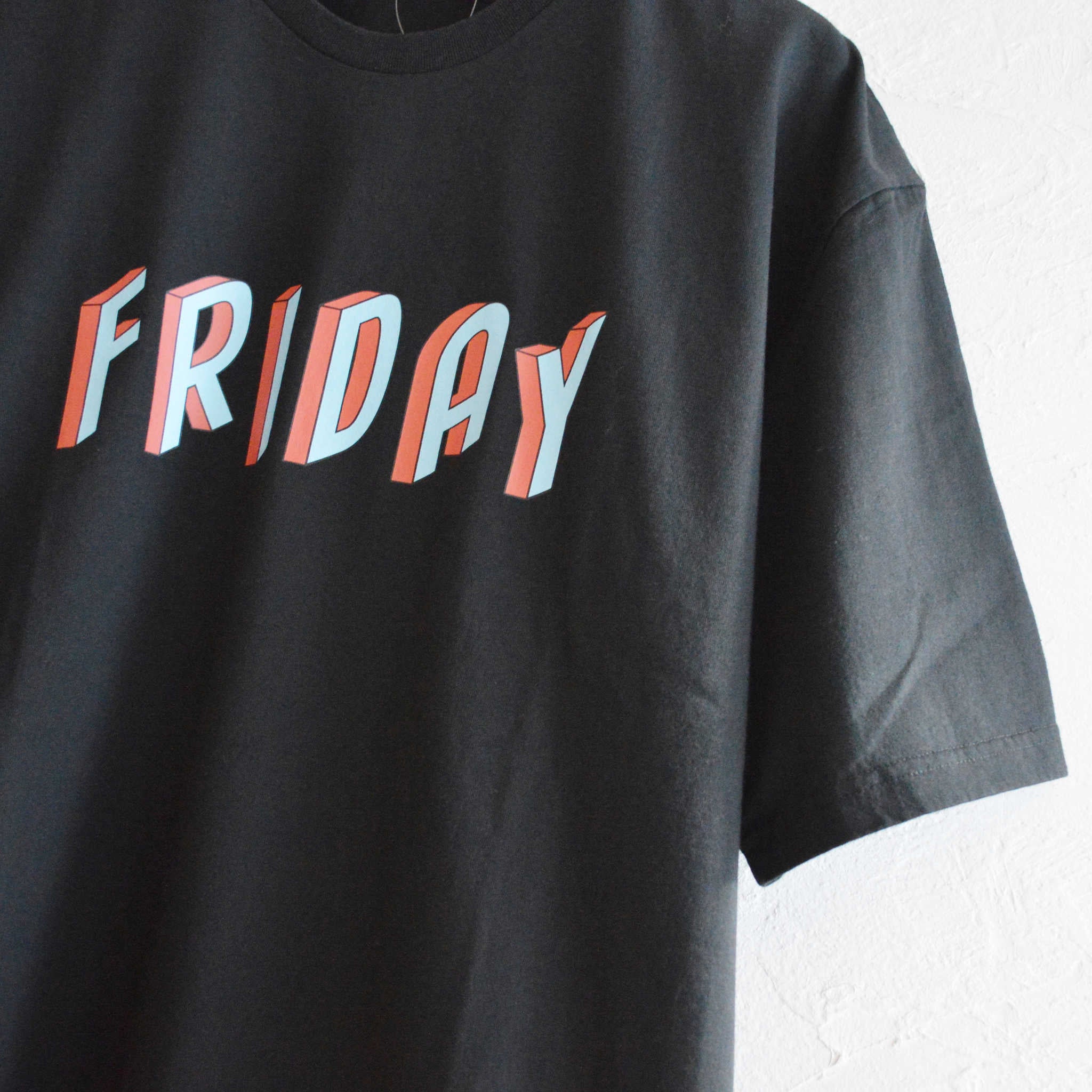 ALDIES アールディーズ / Friday Big T フライデービッグティー (BLACK ブラック)