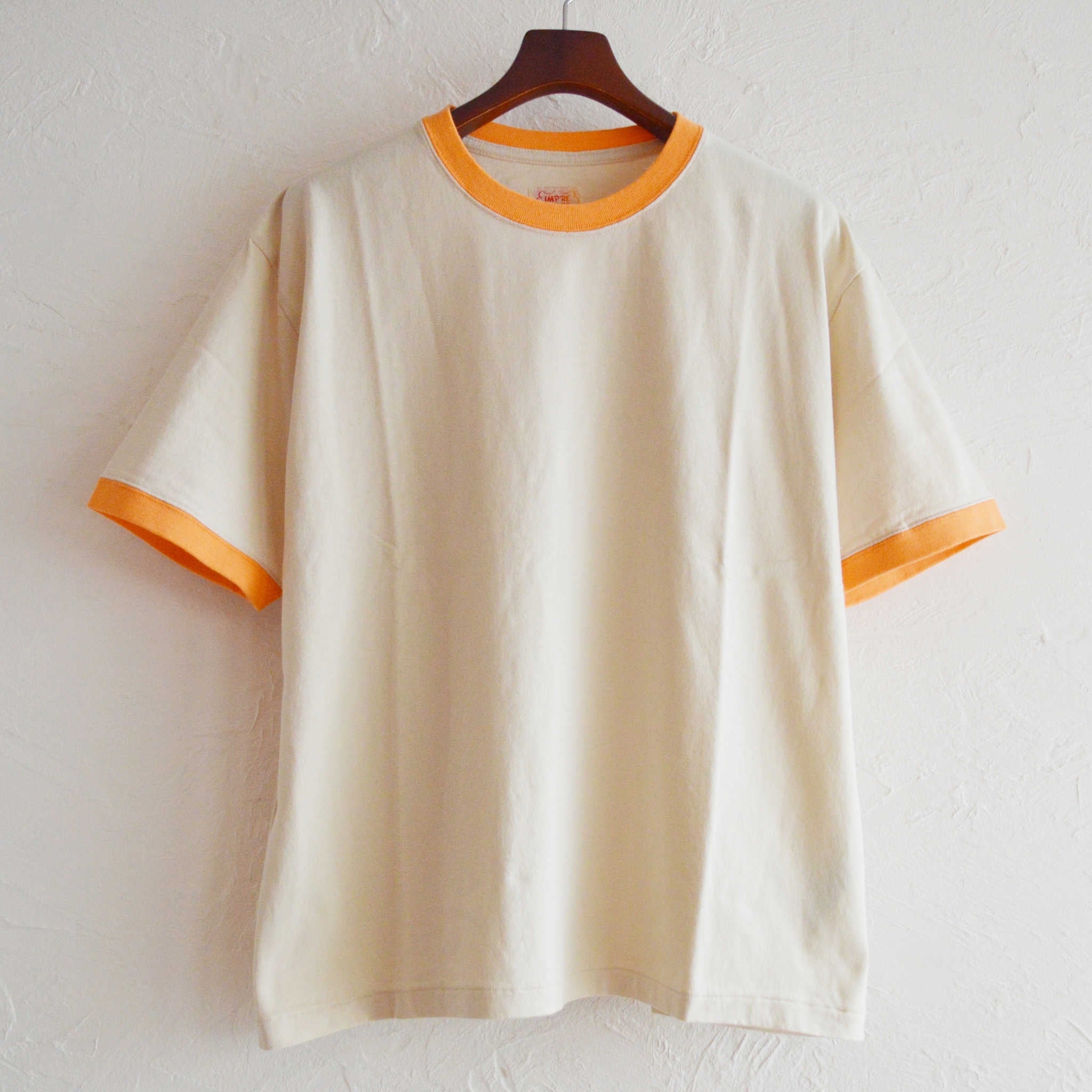 IMPRESTORE インプレストア / Fredy | Ringer Tee shirt リンガーティーシャツ (ORANGE オレンジ)