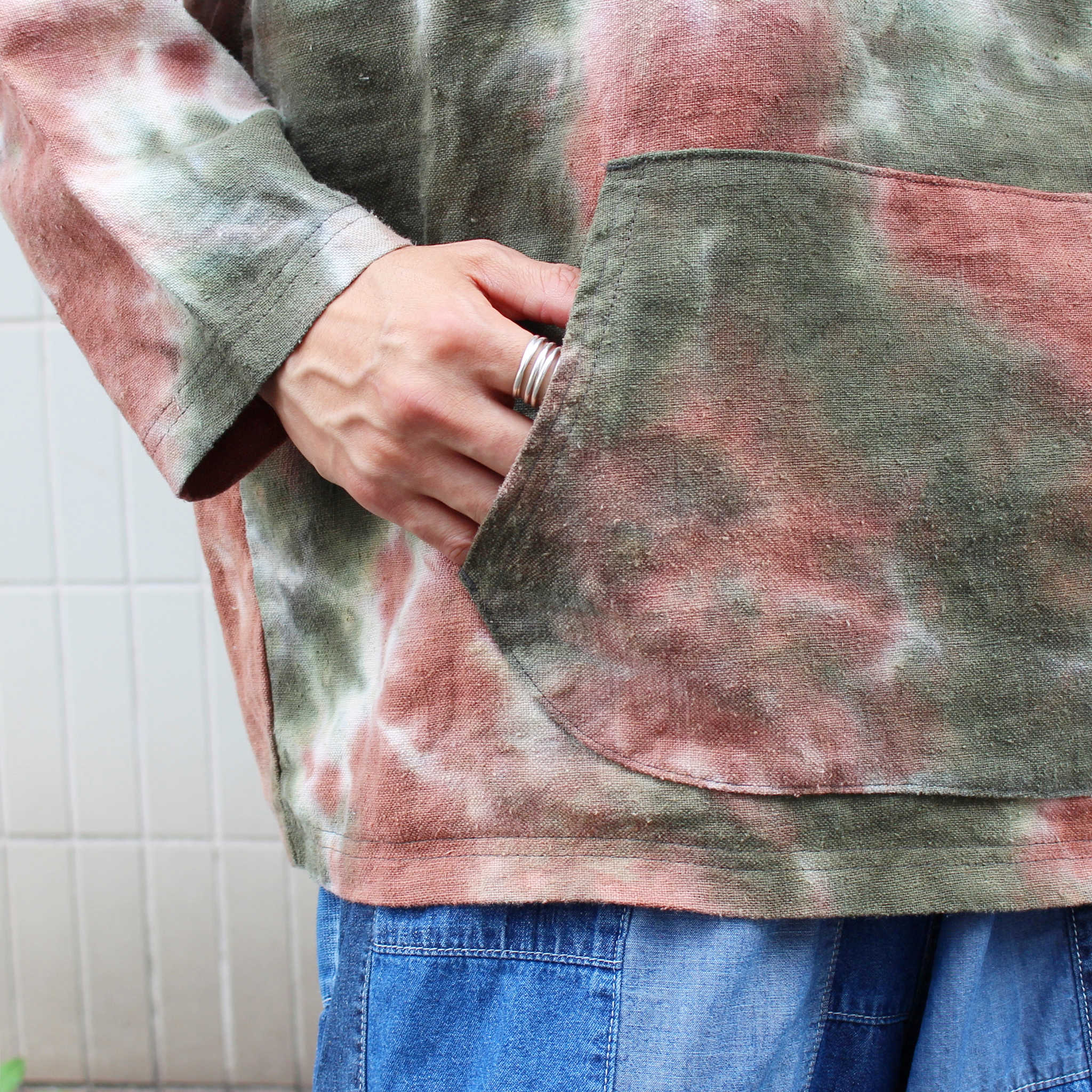 Nasngwam. ナスングワム / CLAY OAXCA PARKA クレイオアハカパーカー (BROWN ブラウン)