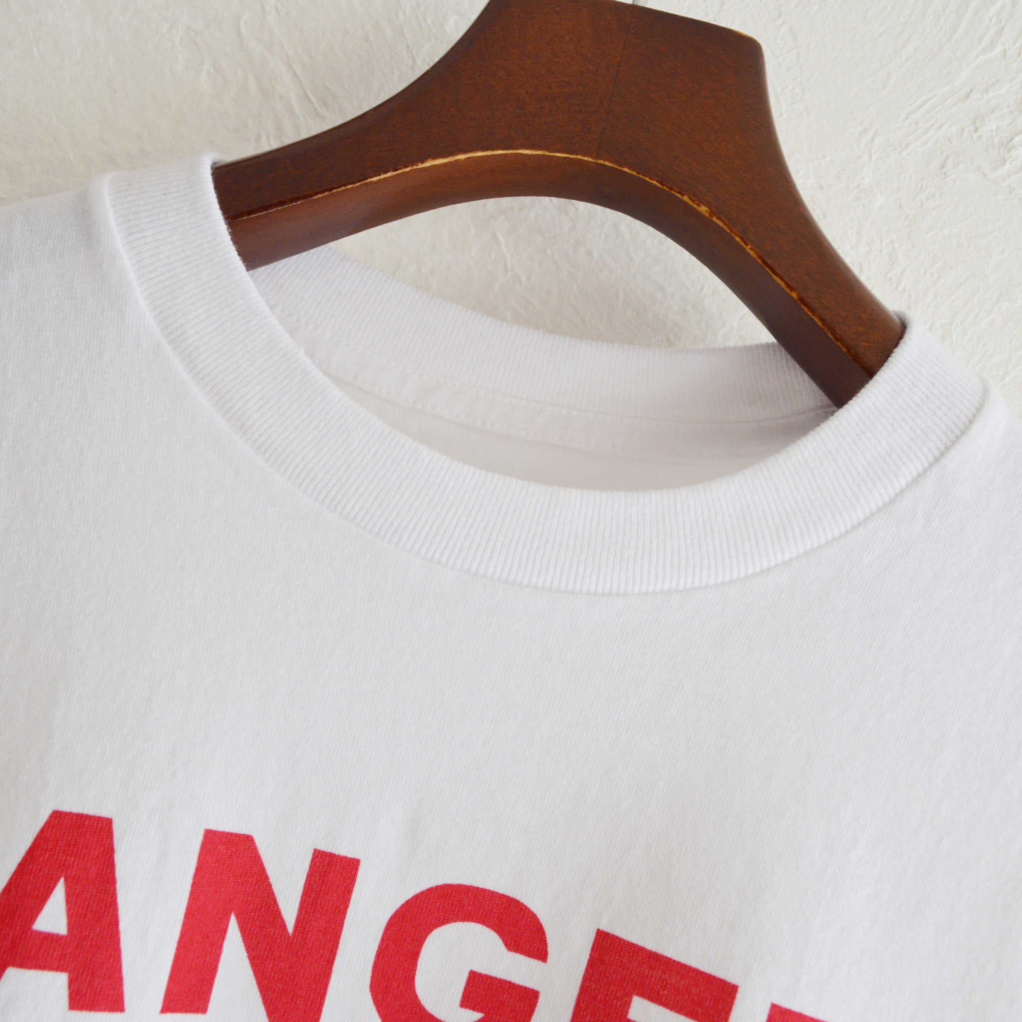 necessary or unnecessary ネセサリーオアアンネセサリー N.O.UN ナウン / DANGER デンジャー (WHITE ホワイト)