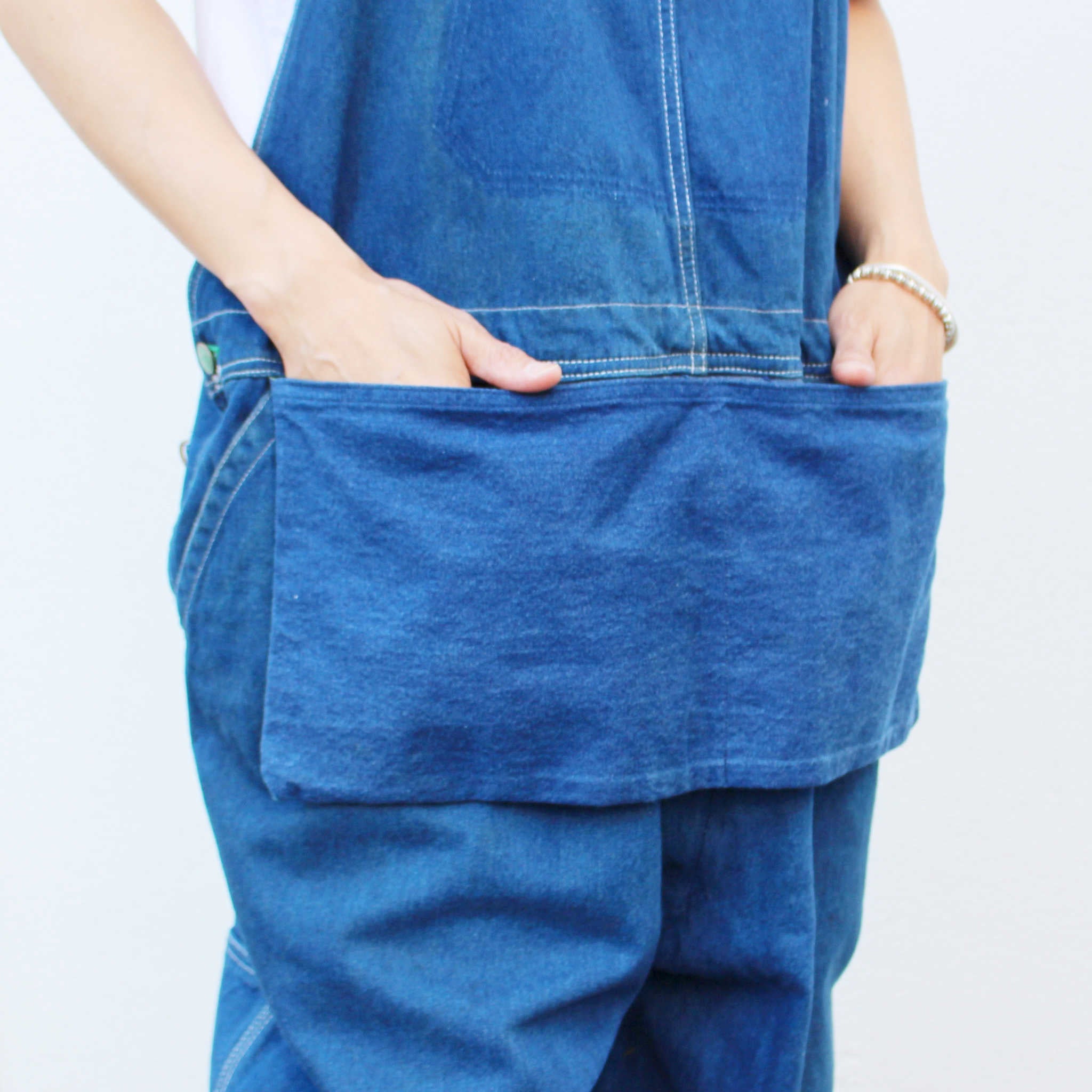 SUNNY SIDE UP サニーサイドアップ / RE DENIM OVERALL リメイクデニムオーバーオール