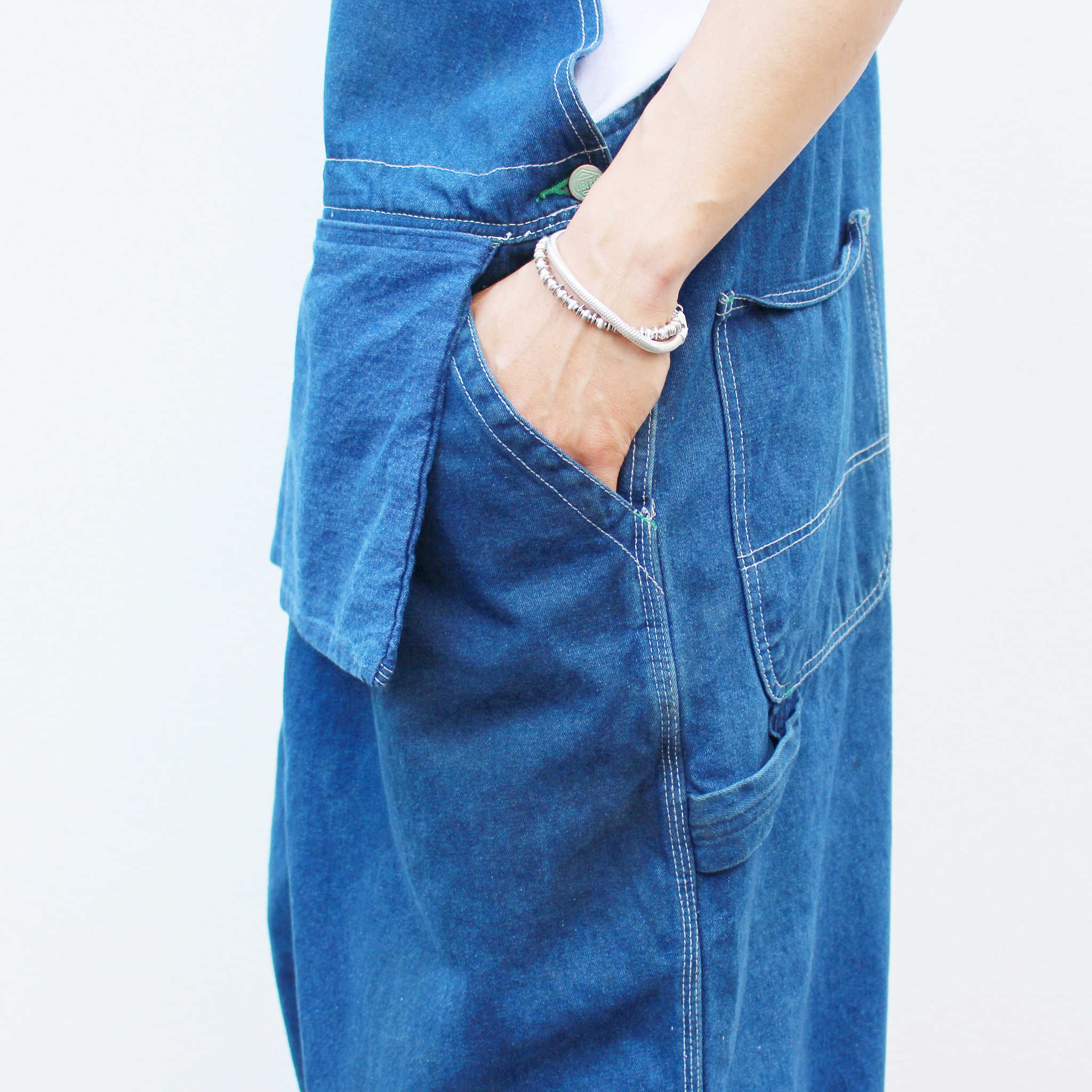 SUNNY SIDE UP サニーサイドアップ / RE DENIM OVERALL リメイクデニムオーバーオール