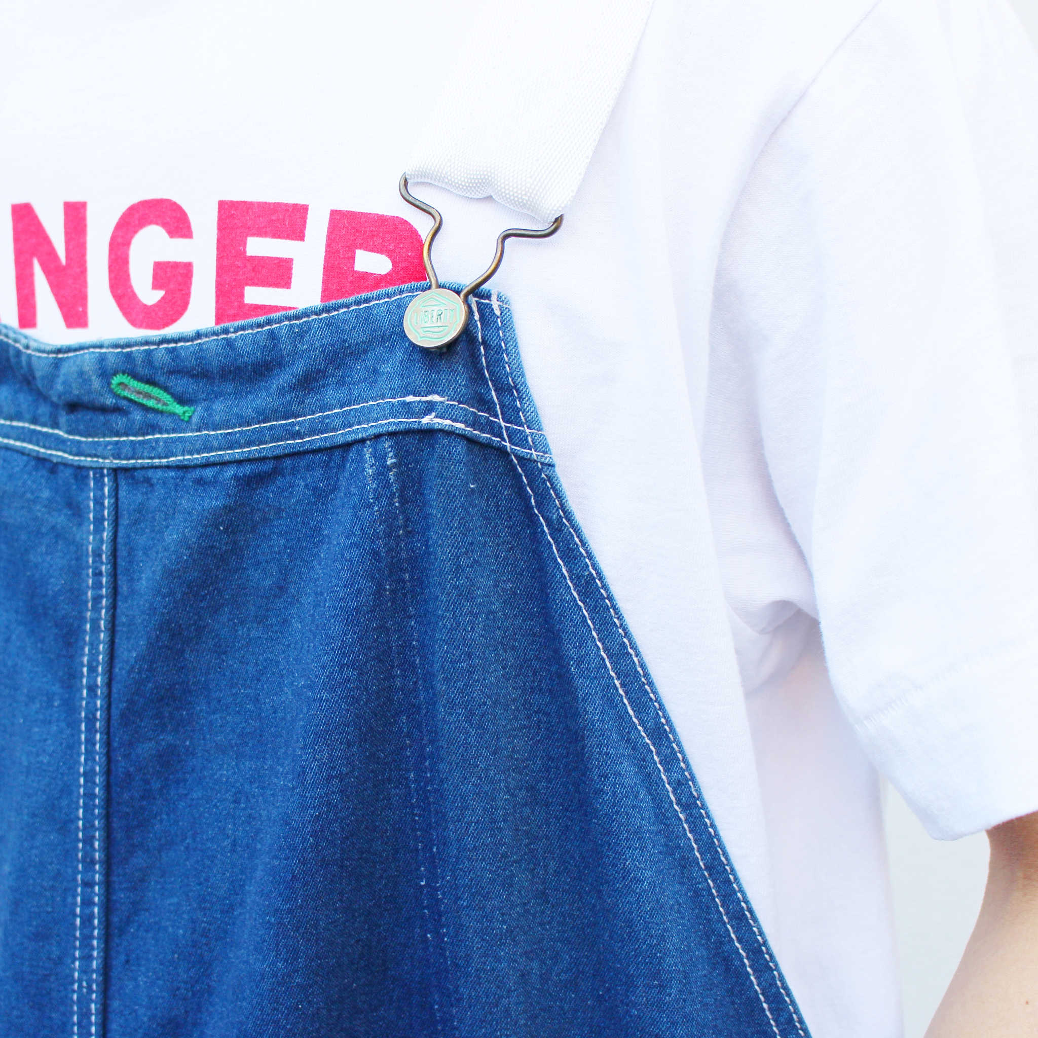 SUNNY SIDE UP サニーサイドアップ / RE DENIM OVERALL リメイクデニムオーバーオール