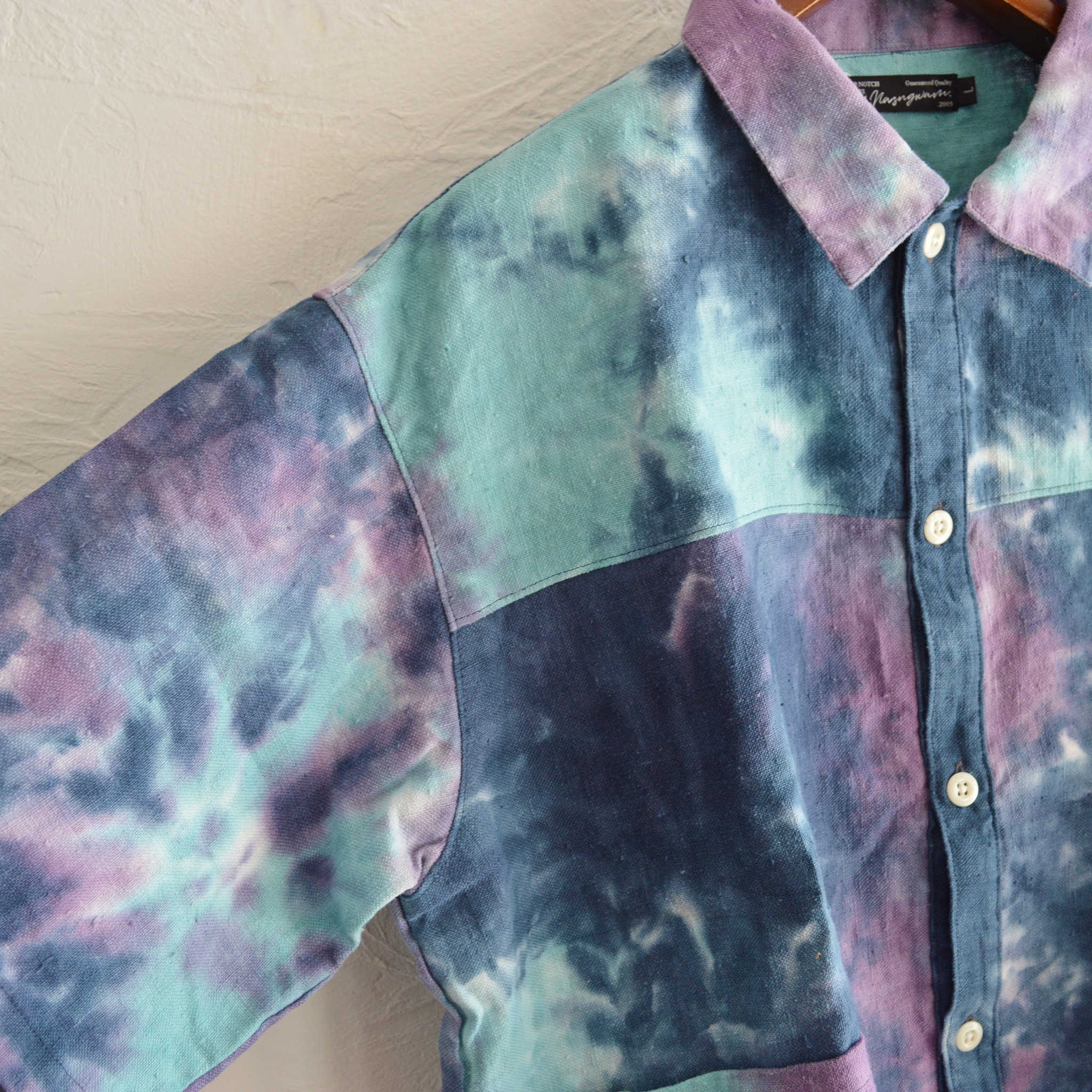 Nasngwam. ナスングワム / CLAY LIVE S/S JACKET クレイライブショートスリーブジャケット (PURPLE パープル)