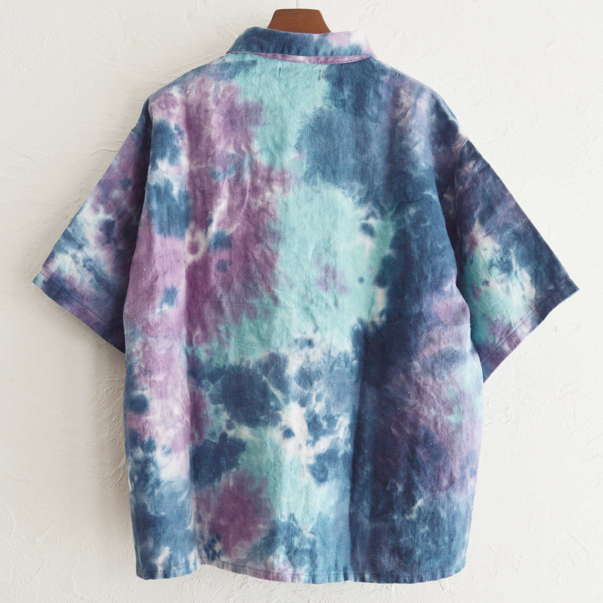 Nasngwam. ナスングワム / CLAY LIVE S/S JACKET クレイライブショートスリーブジャケット (PURPLE パープル)