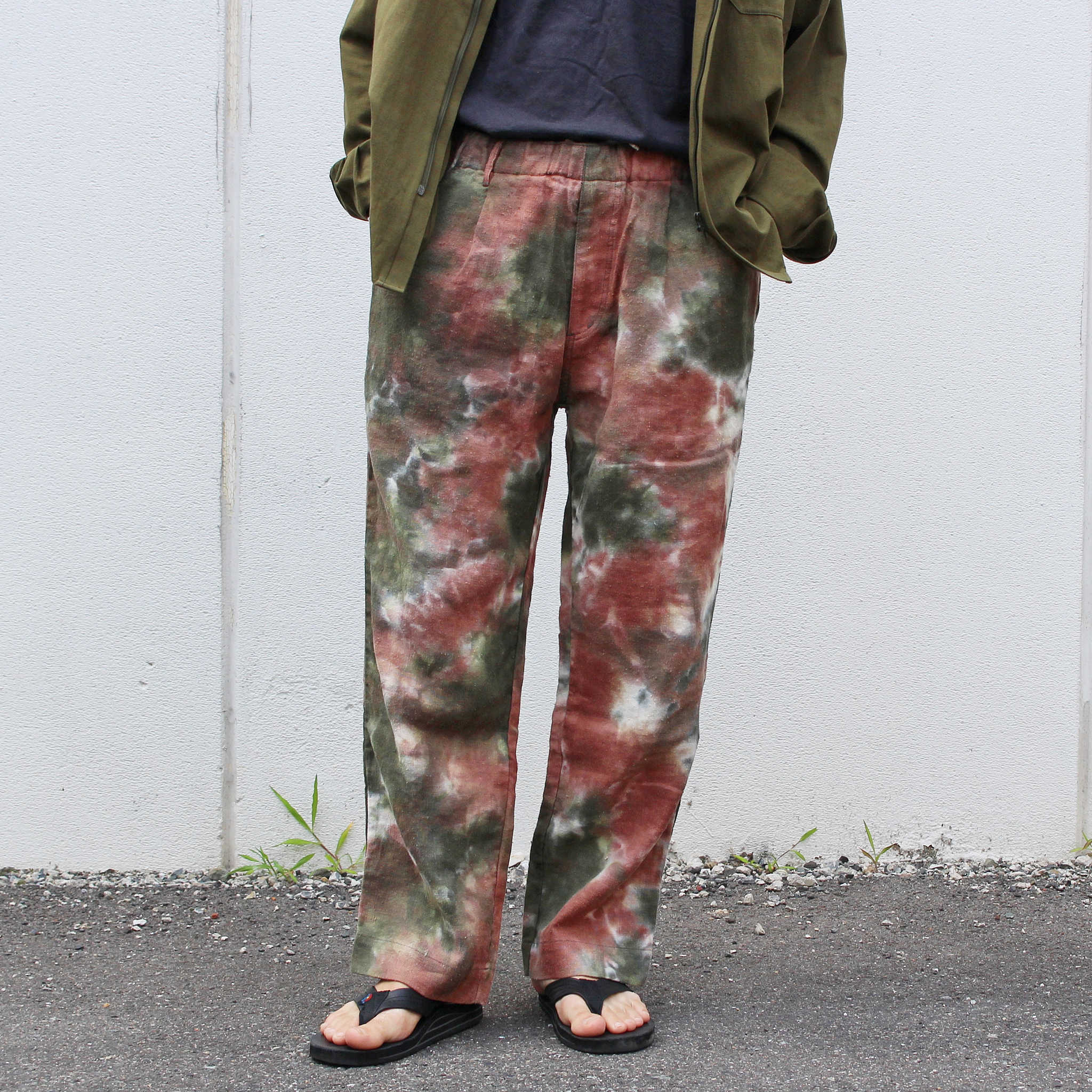 Nasngwam. ナスングワム / CLAY GEEK PANTS クレイジークパンツ (BROWN ブラウン)