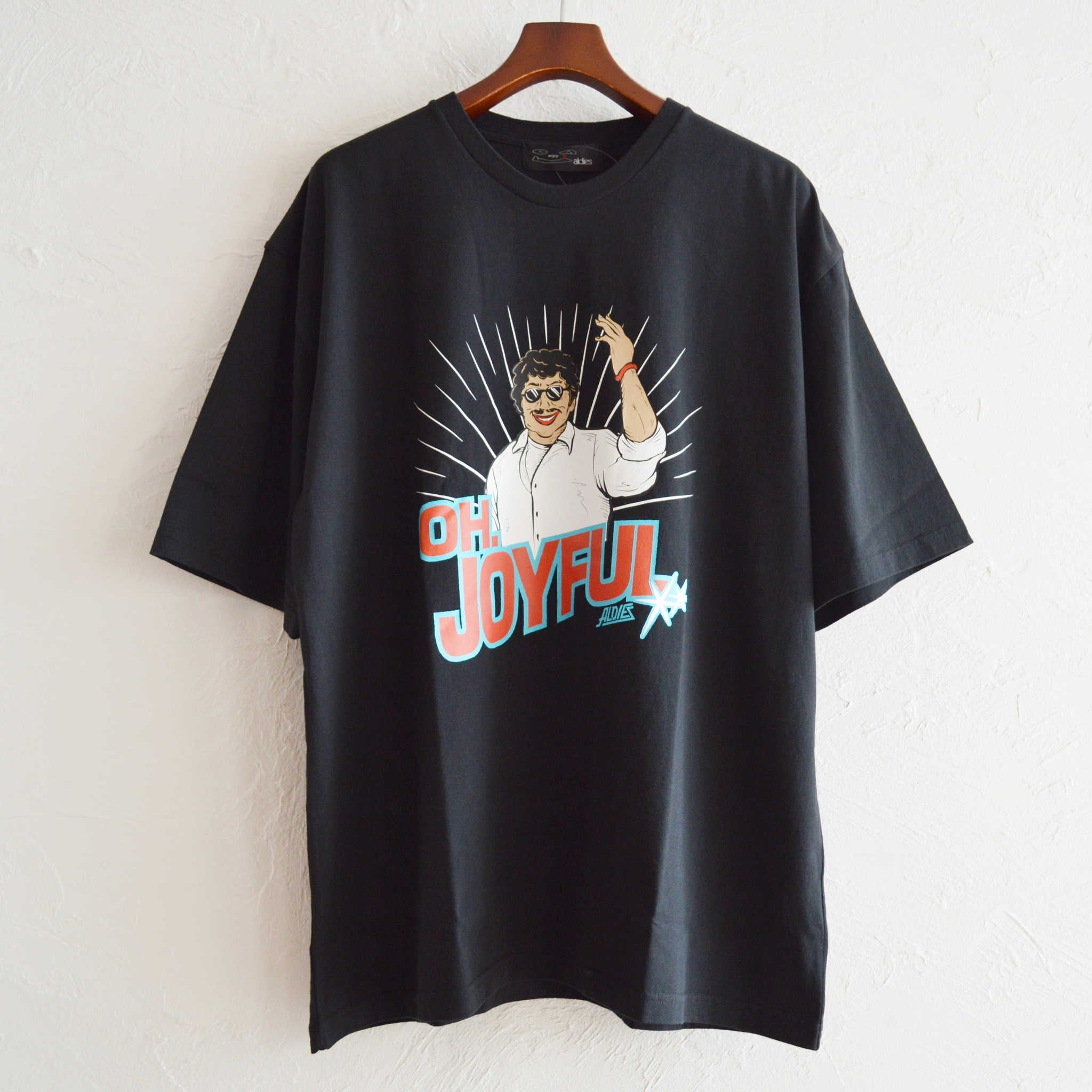 ALDIES アールディーズ / Joyful Big T ジョイフルビッグティー (BLACK ブラック)