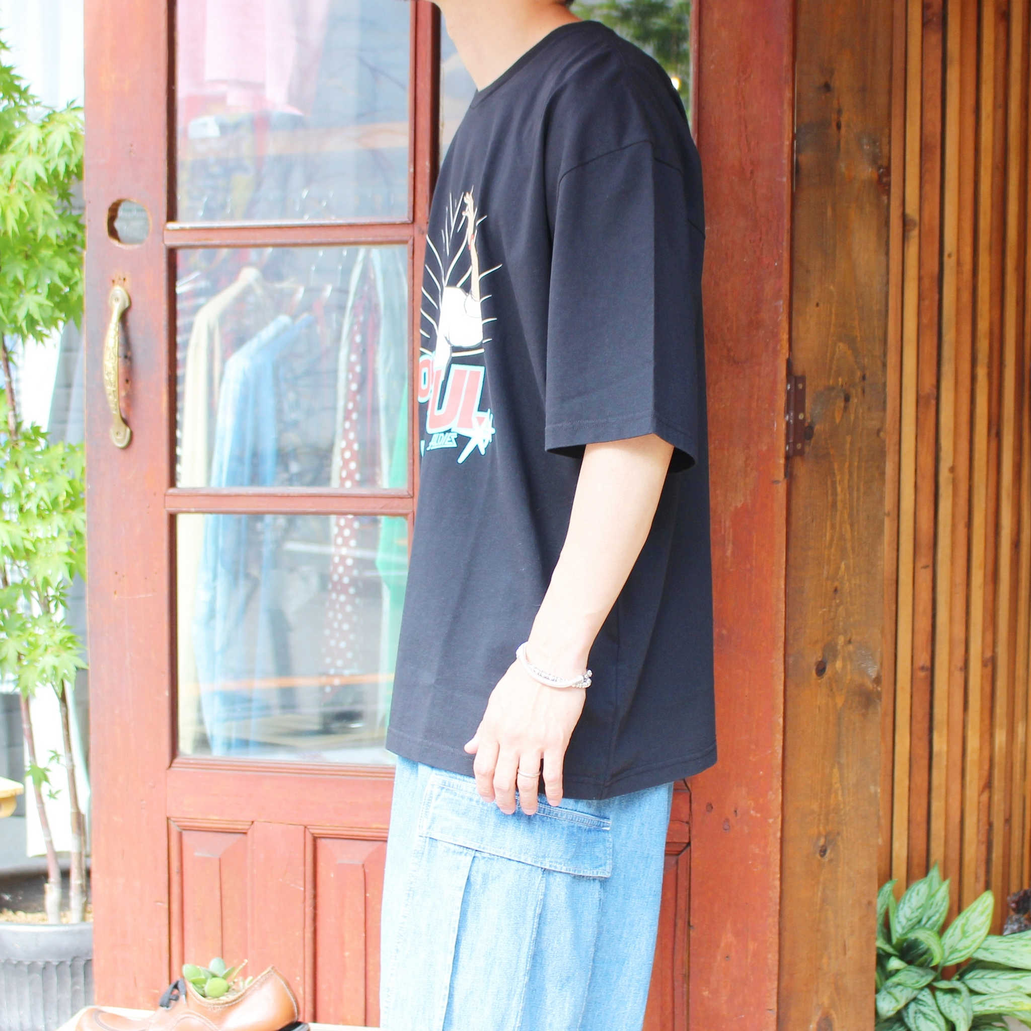 ALDIES アールディーズ / Joyful Big T ジョイフルビッグティー (BLACK ブラック)