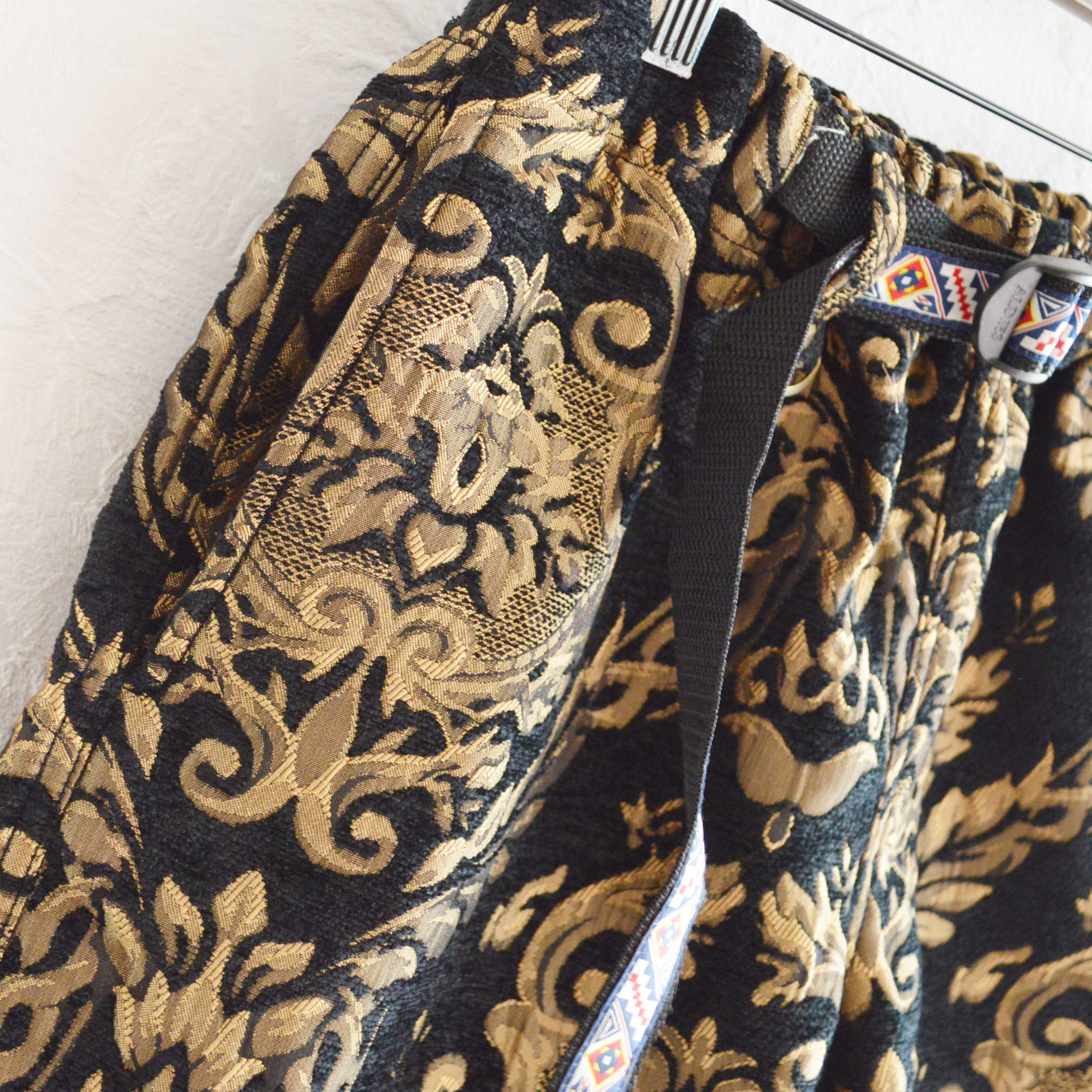 ALDIES アールディーズ / Gobelins Short Pants ゴブランショートパンツ (BLACK ブラック)