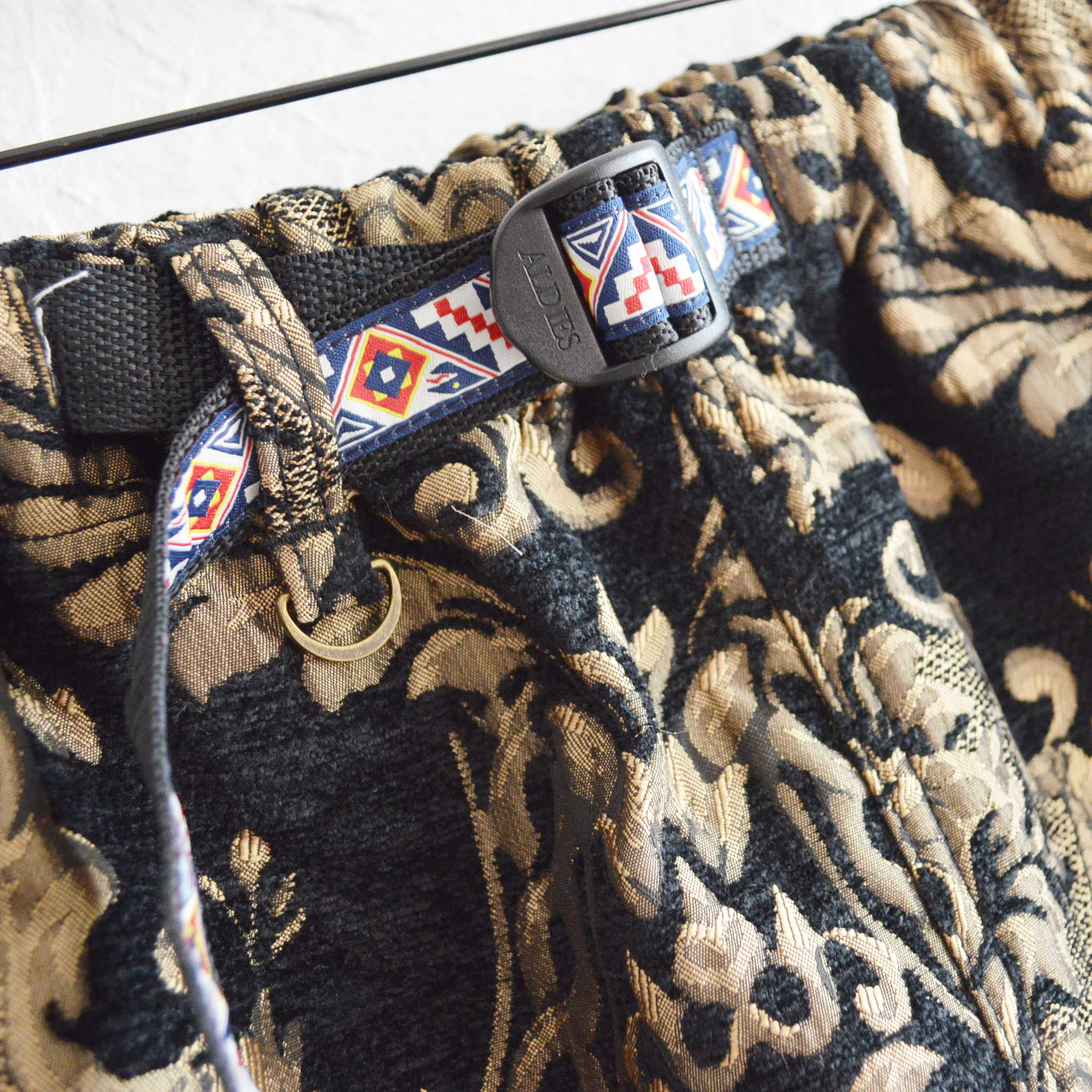 ALDIES アールディーズ / Gobelins Short Pants ゴブランショートパンツ (BLACK ブラック)