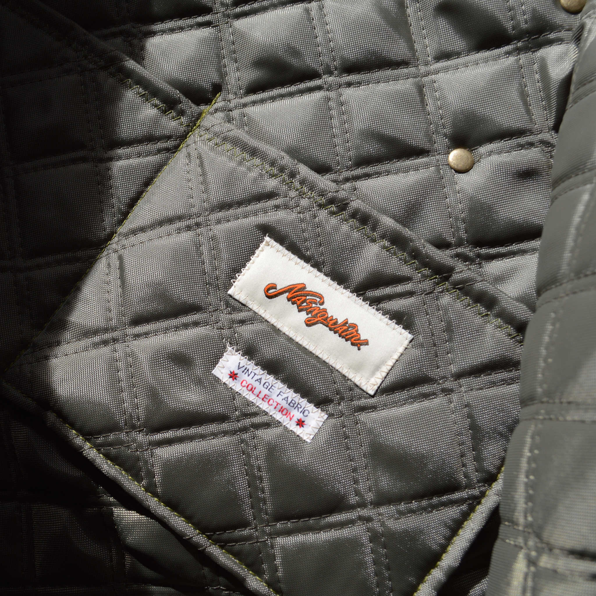 Nasngwam.×EARLY MORNING ナスングワム アーリーモーニング / QUILT LARGE FASTENER TOTE キルトラージファスナートート