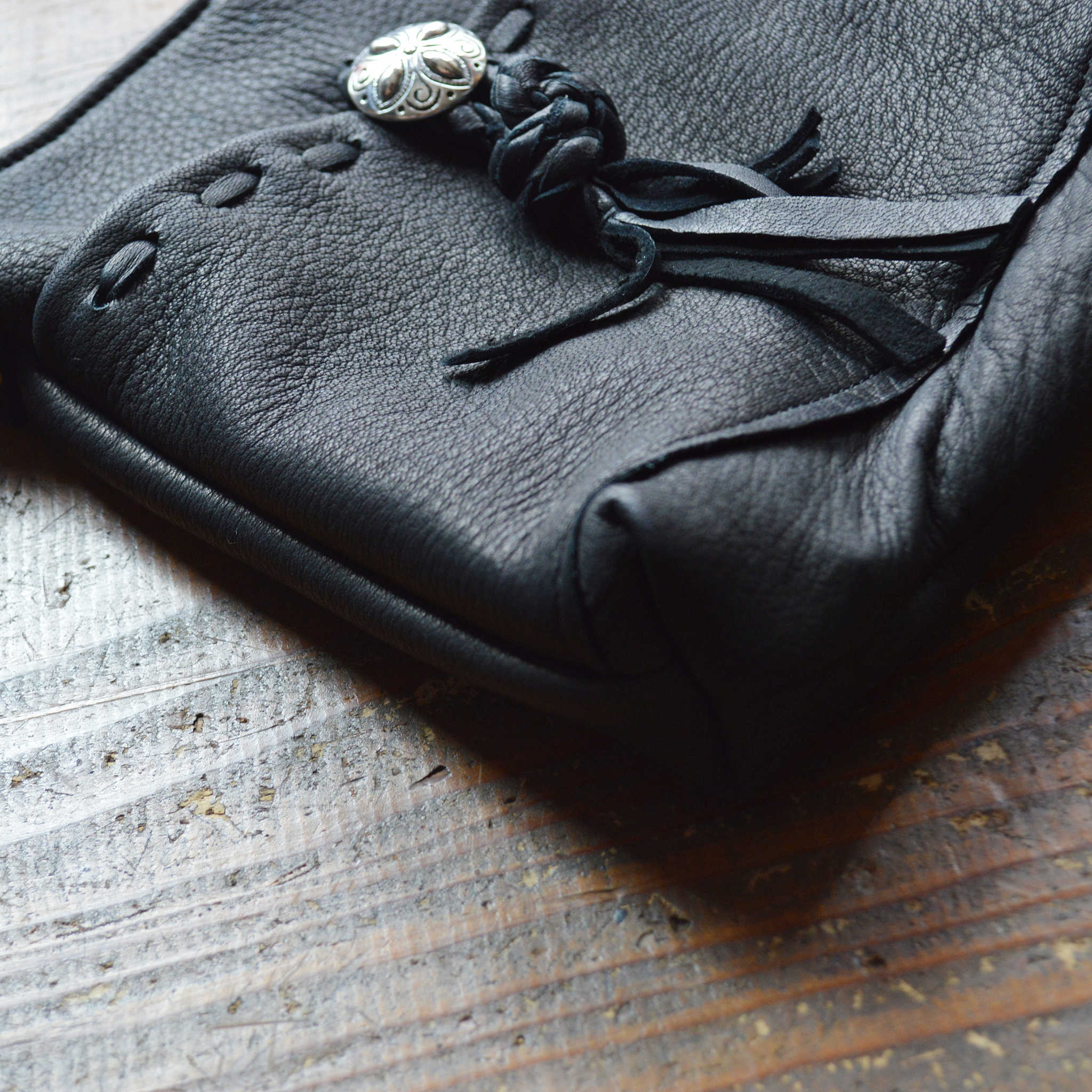 Nasngwam.×”EARLYMORNING ナスングワム アーリーモーニング / SQUARE FASTENER SACOCHE スクウェアファスナーサコッシュ (BLACK ブラック)