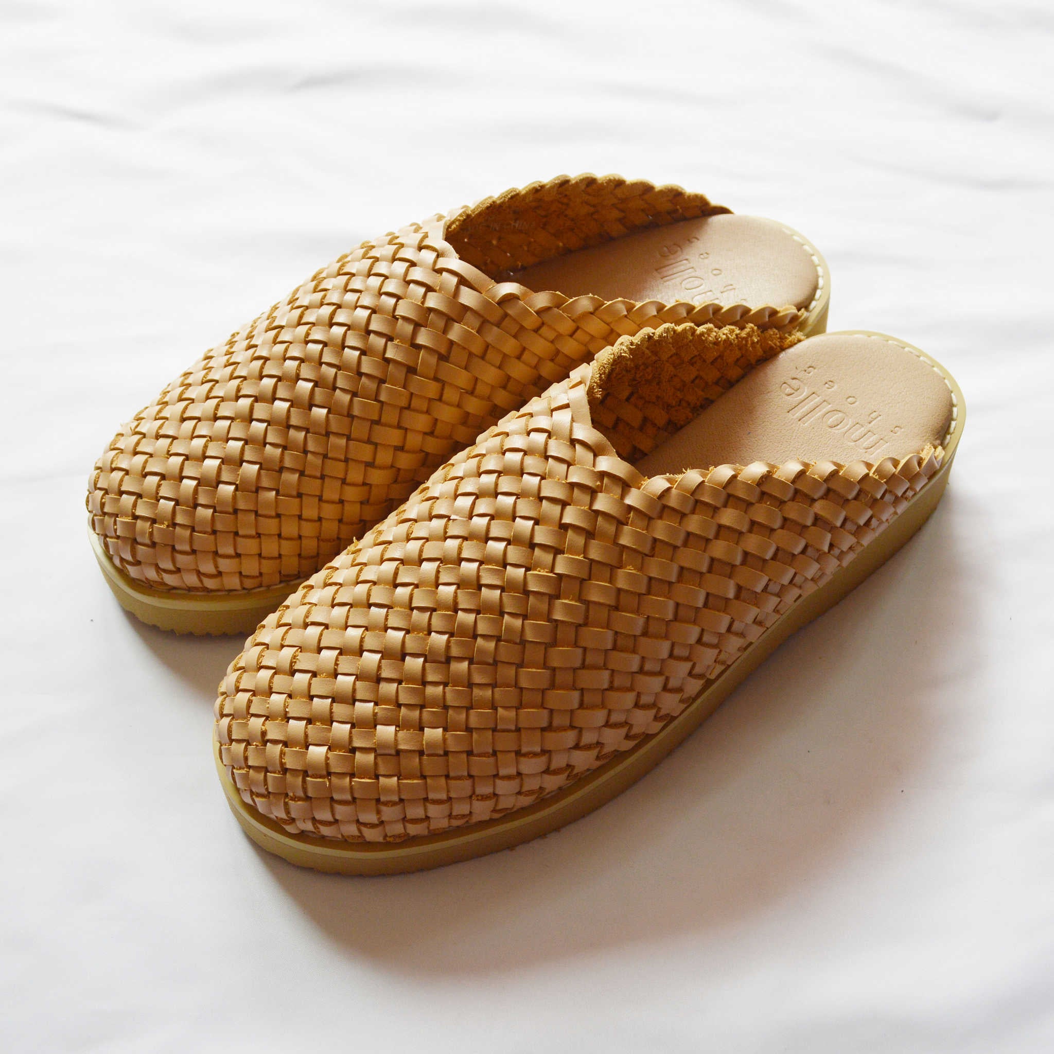 molle shoes モールシューズ / WOVEN LEATHER CROG ウーブンレザークロッグ (NOMAD ノマド)