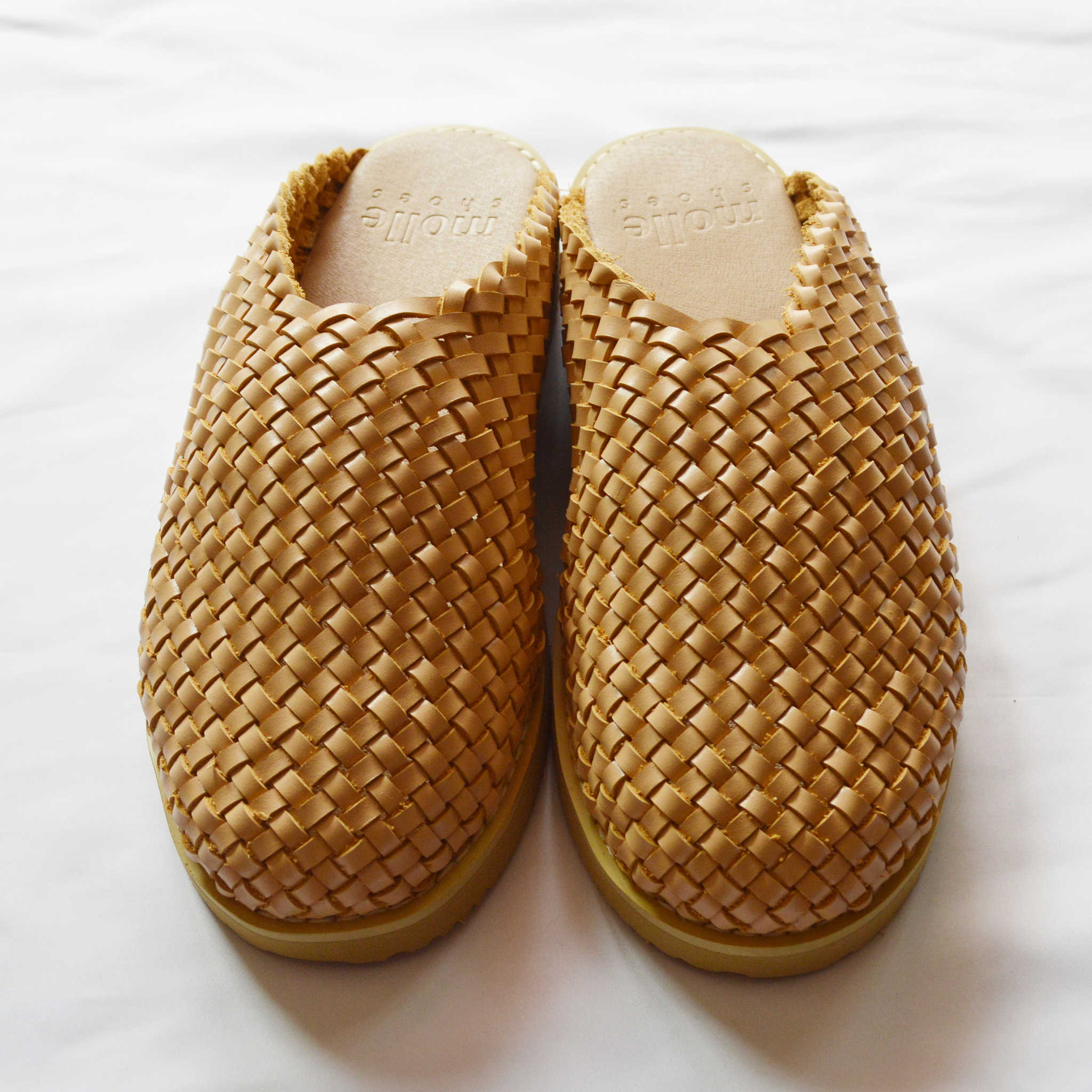 molle shoes モールシューズ / WOVEN LEATHER CROG ウーブンレザークロッグ (NOMAD ノマド)