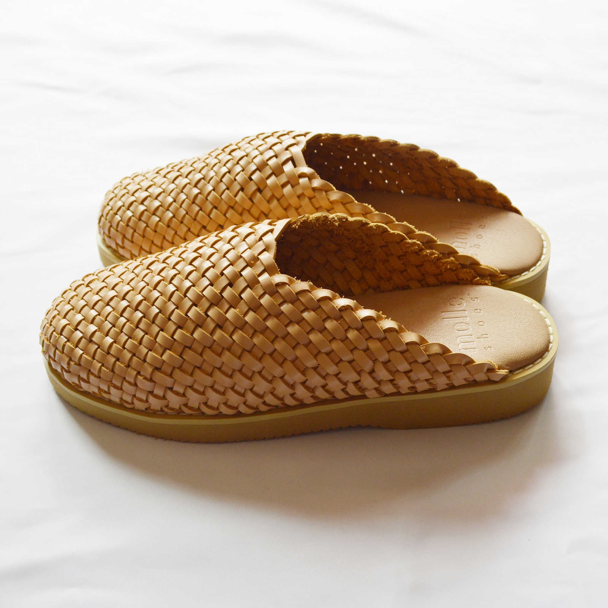 molle shoes モールシューズ / WOVEN LEATHER CROG ウーブンレザークロッグ (NOMAD ノマド)
