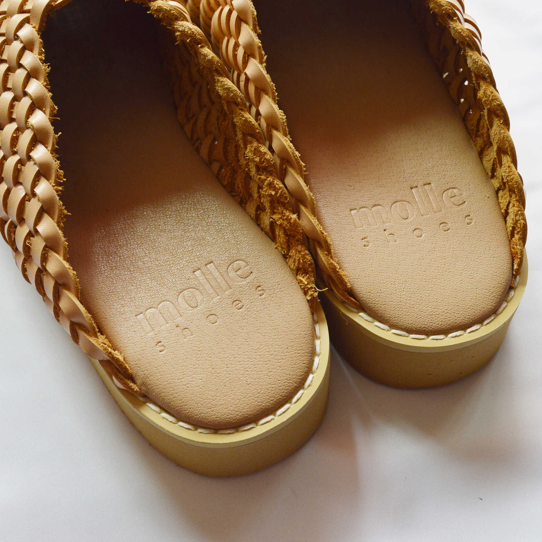 molle shoes モールシューズ / WOVEN LEATHER CROG ウーブンレザークロッグ (NOMAD ノマド)