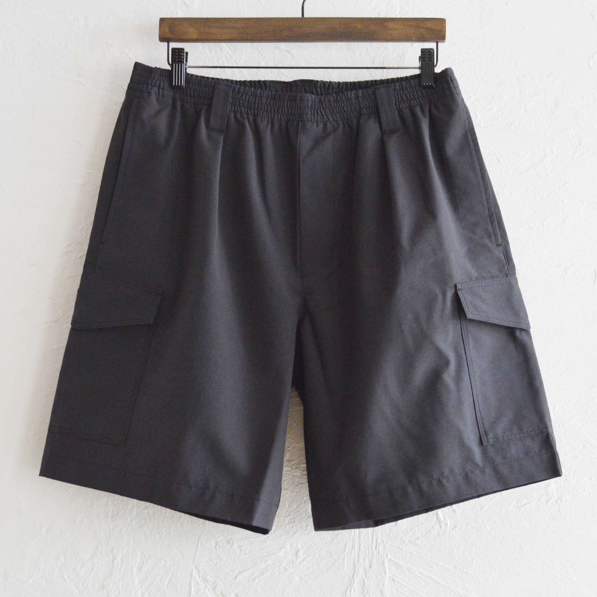 LAMOND ラモンド / GURKHA CARGO PANTS グルカカーゴパンツ (FADE BLACK フェードブラック)