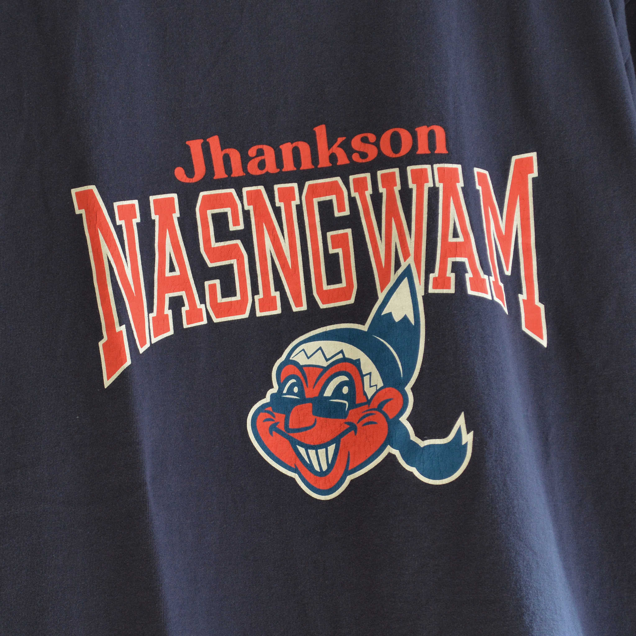 Nasngwam.×JHANKSON ナスングワム ジャンクソン / PARK TEE パークティー (NAVY ネイビー)