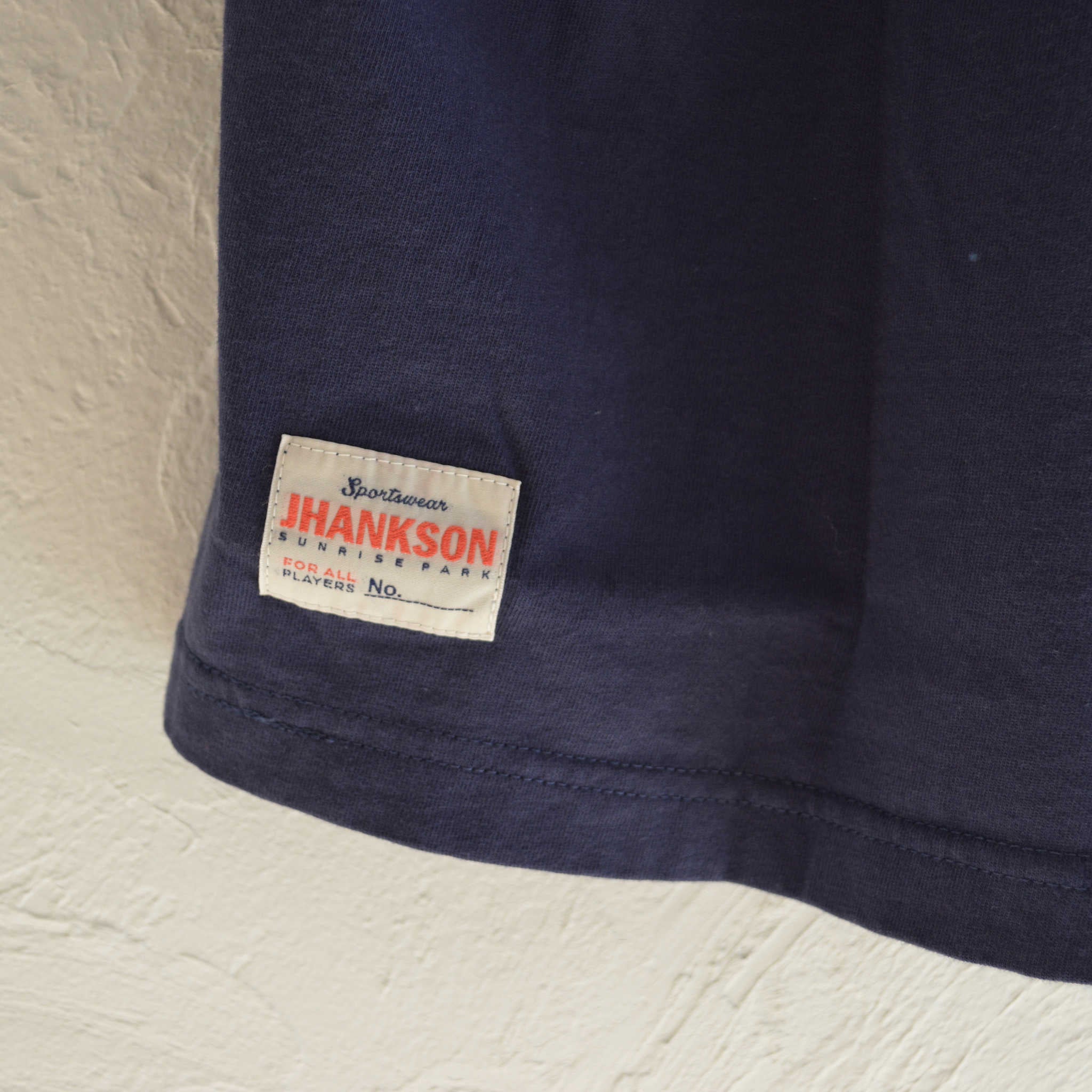Nasngwam.×JHANKSON ナスングワム ジャンクソン / PARK TEE パークティー (NAVY ネイビー)