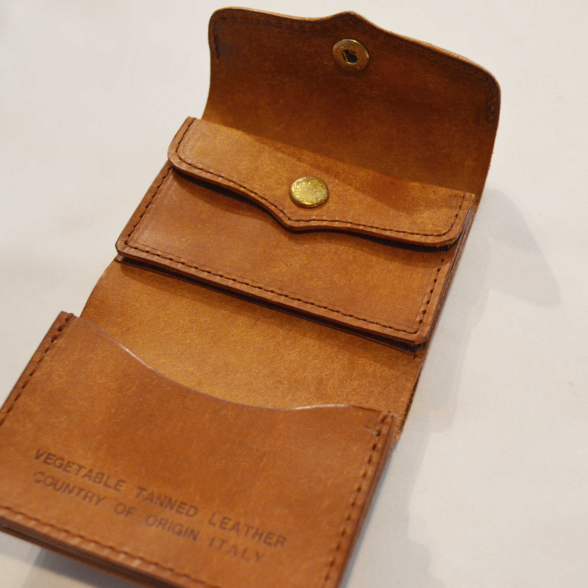 saranam サラナン / 三つ折りサイフ (Pueburo BROWN プエブロブラウン)