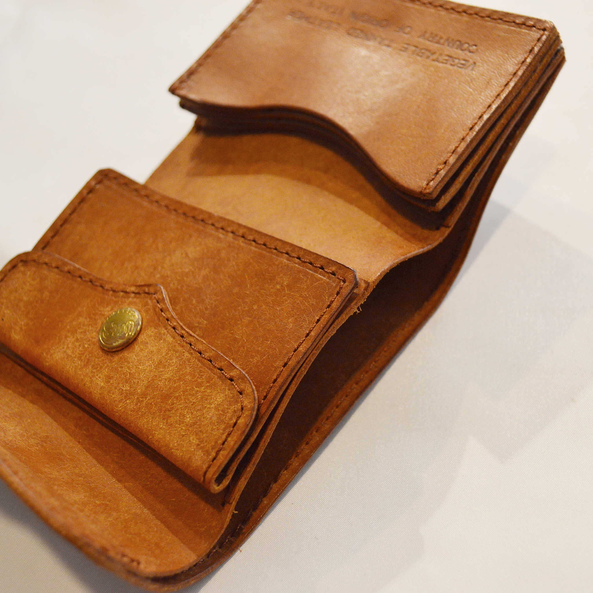 saranam サラナン / 三つ折りサイフ (Pueburo BROWN プエブロブラウン)