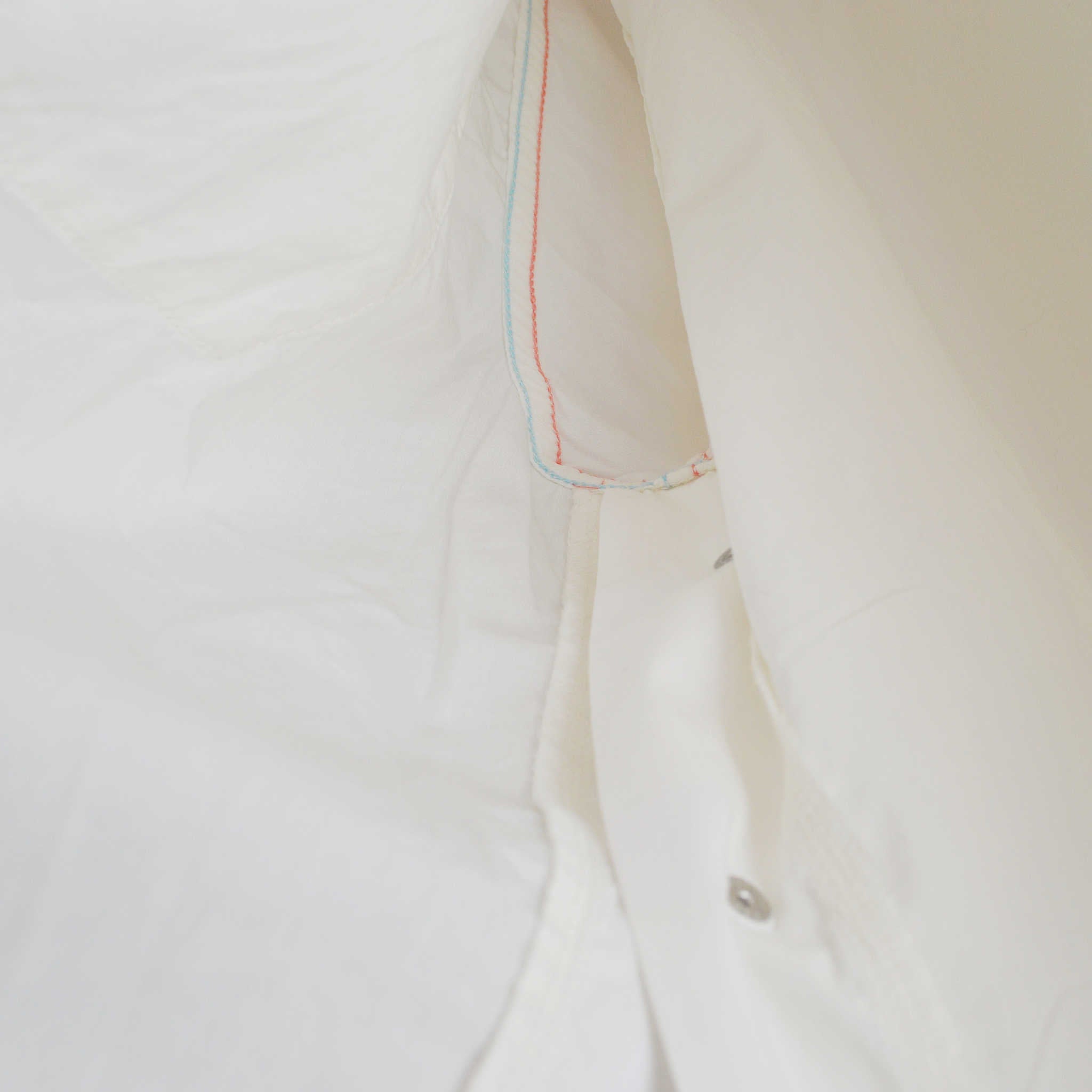 IMPRESTORE インプレストア / Dwayne | Basket Westren Shirts ドウェインバスケットウエスタンシャツ (WHITE ホワイト)