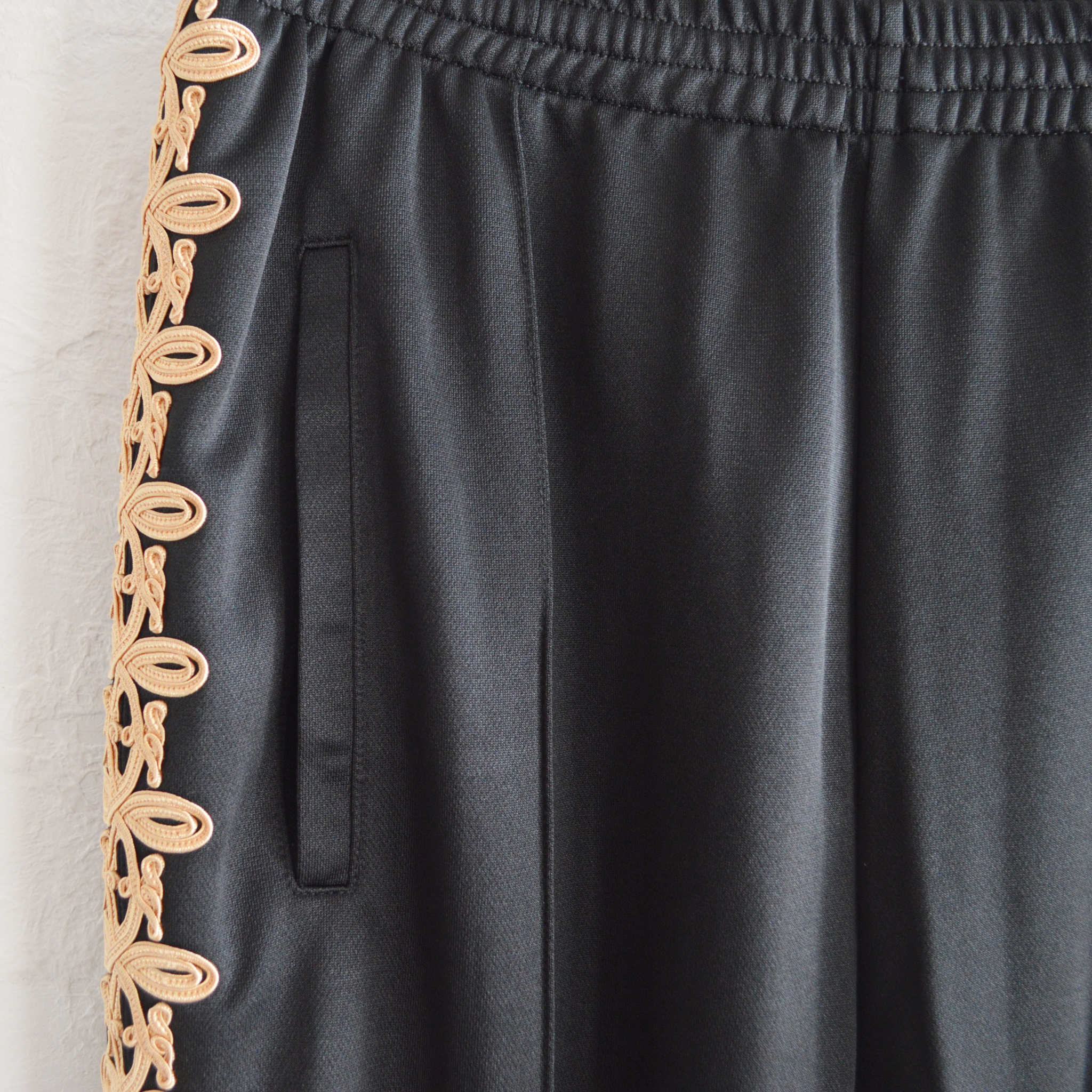 Nasngwam. ナスングワム / KINGSTON PANTS キングストンパンツ (BLACK ブラック)