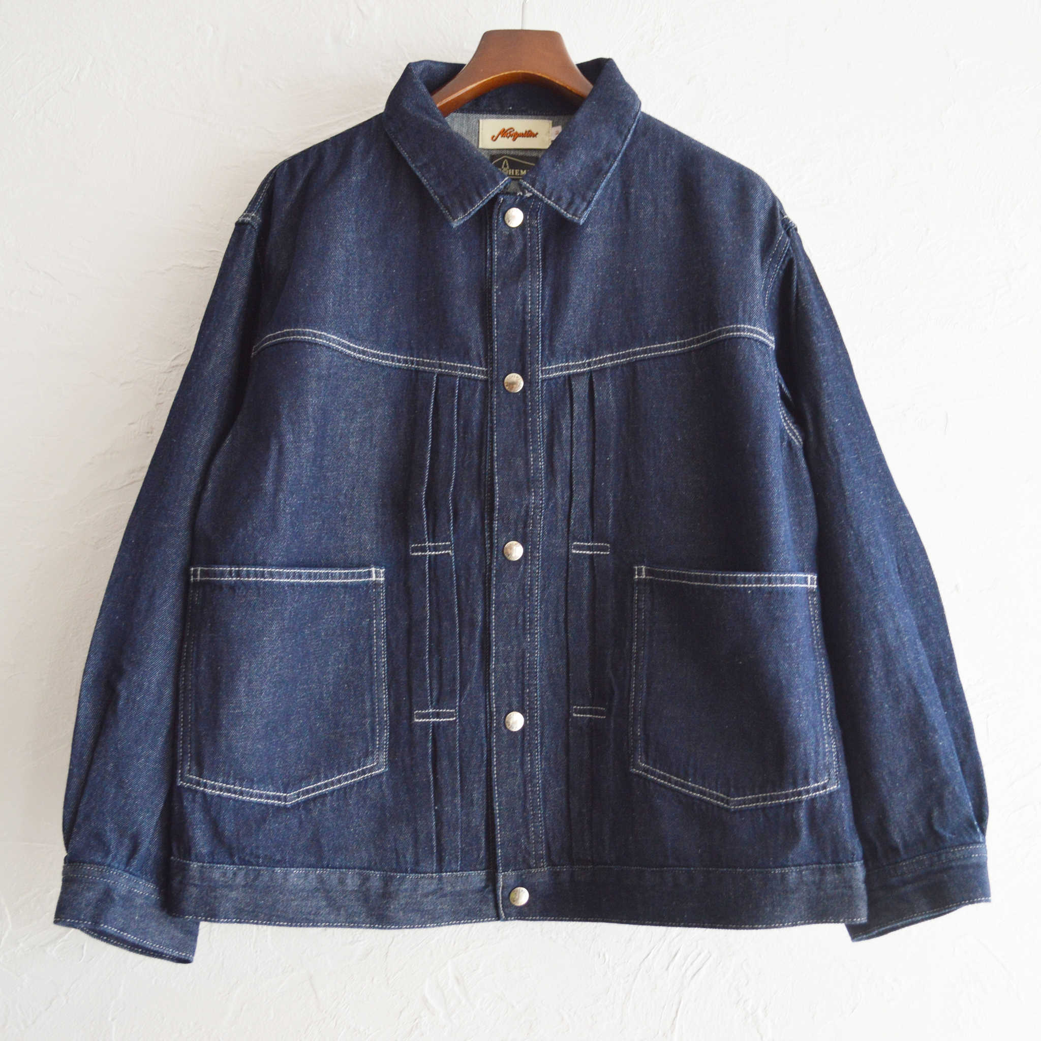 Nasngwam.×GOHEMP ナスングワム ゴーヘンプ / ATELIER DENIM JACKET アトリエデニムジャケット (ONE WASH  ワンウォッシュ)