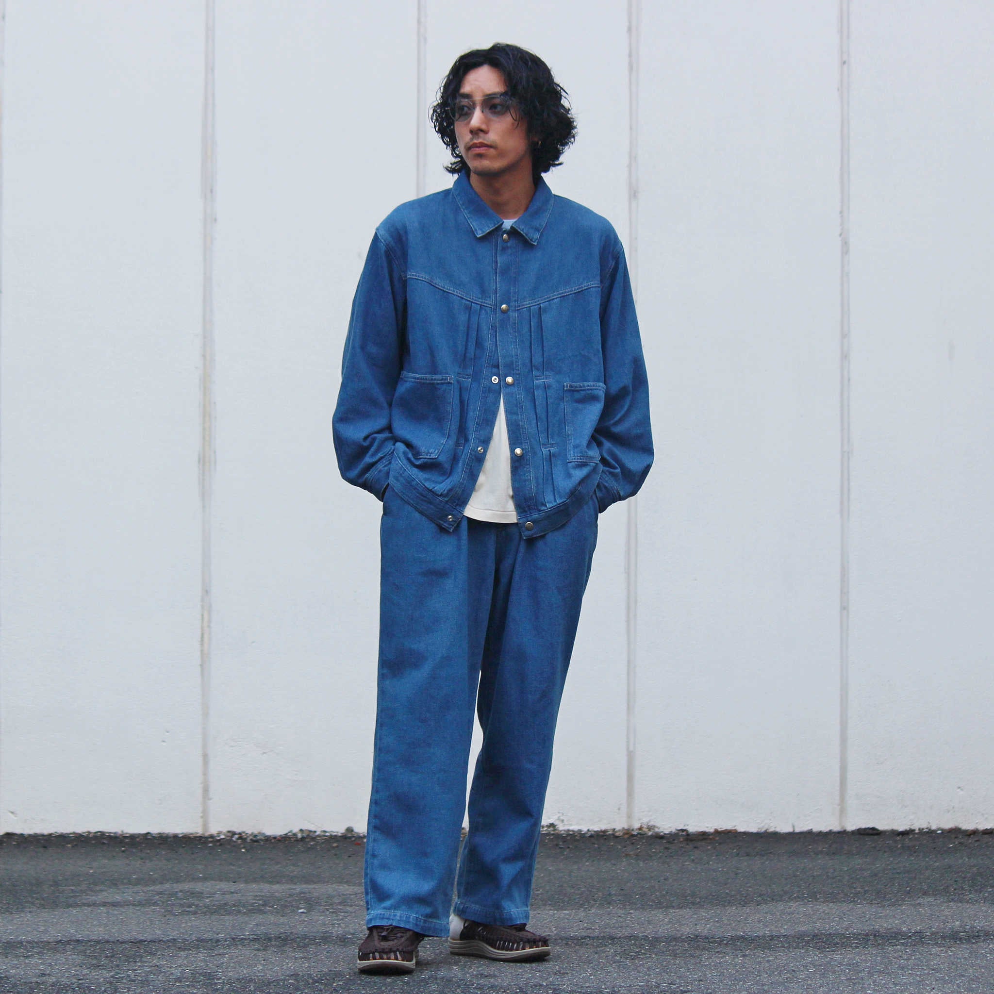 Nasngwam.×GOHEMP ナスングワム ゴーヘンプ / LUMBER DENIM PANTS ランバーデニムパンツ (USED WASH ユーズドウォッシュ)