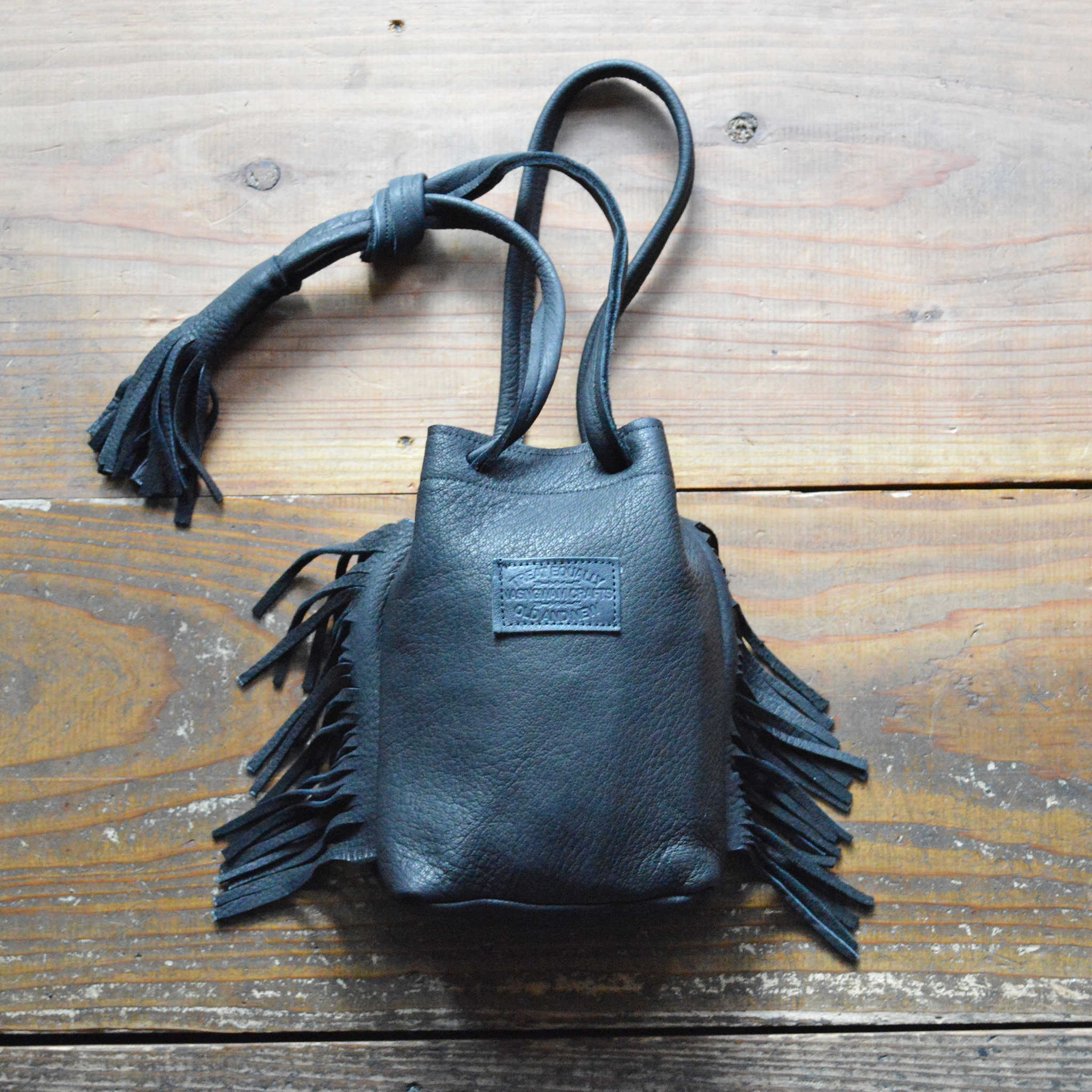 Nasngwam.×”EARLYMORNING ナスングワム アーリーモーニング / TEQUILA BAG テキーラバッグ (BLACK ブラック)