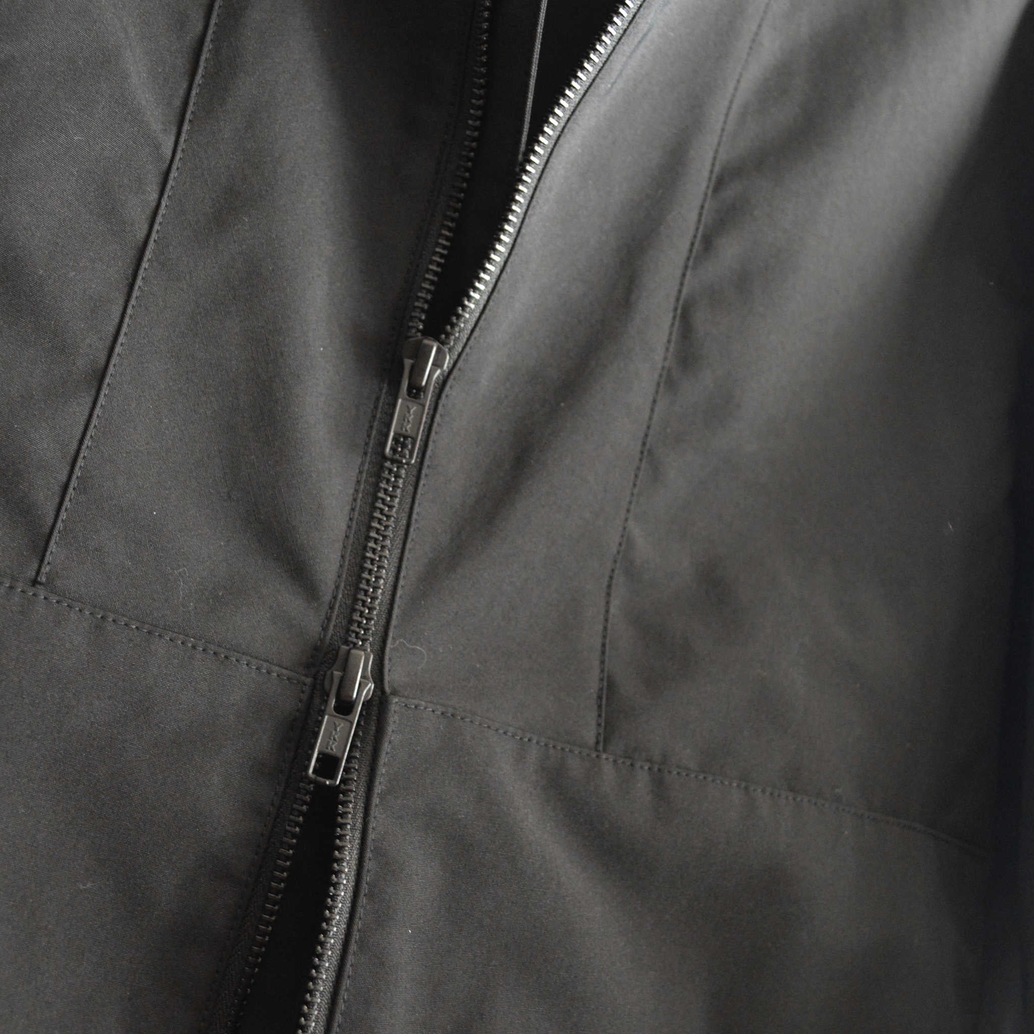 LAMOND ラモンド / STAND NECK WIDE BLOUSON スタンドネックワイドブルゾン (BLACK ブラック)