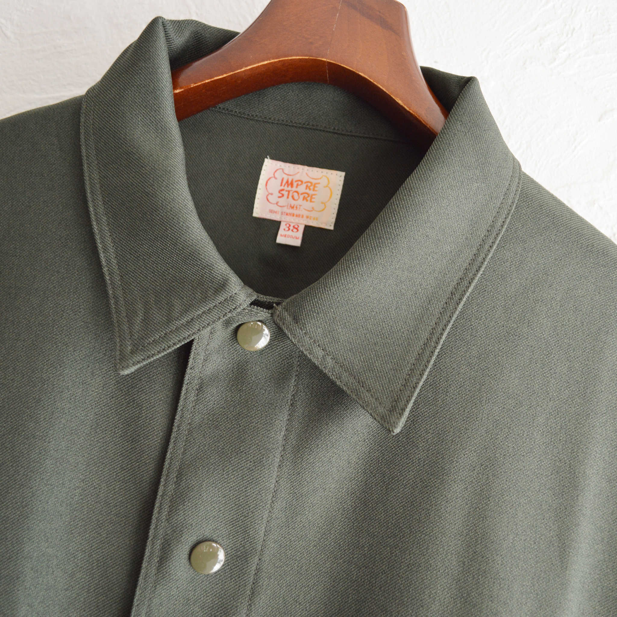 IMPRESTORE インプレストア / Al Powell | Coach Jacket パウエルコーチジャケット (GREEN グリーン)