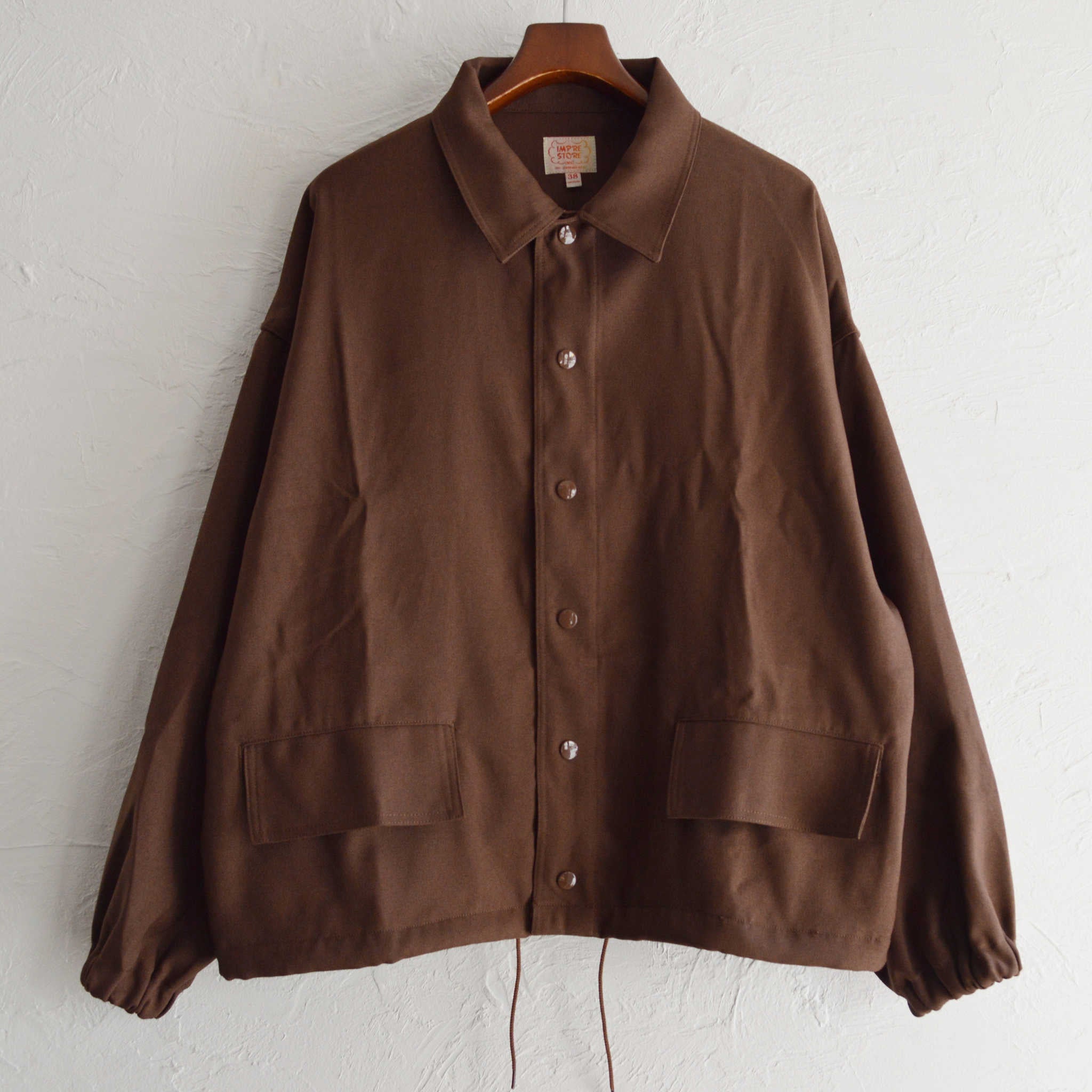 IMPRESTORE インプレストア / Al Powell | Coach Jacket パウエルコーチジャケット (BROWN ブラウン)