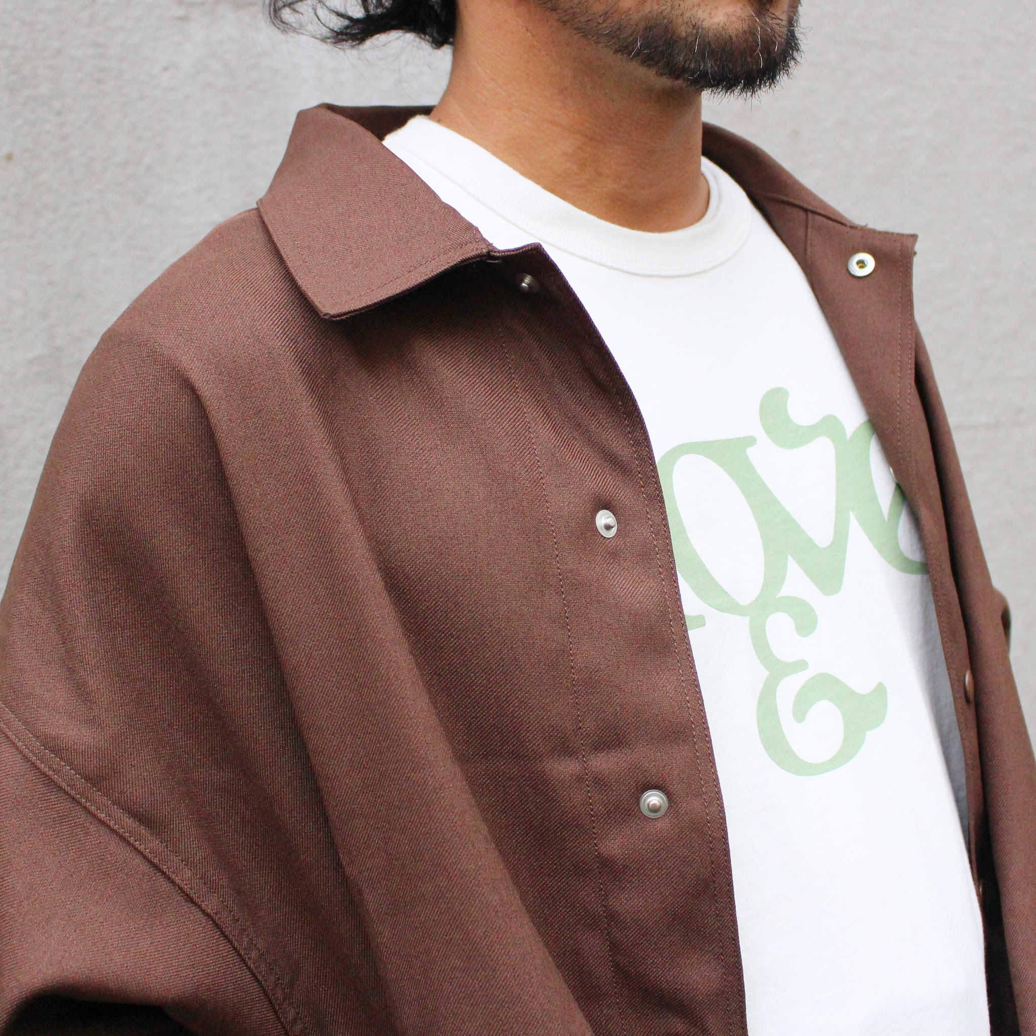 IMPRESTORE インプレストア / Al Powell | Coach Jacket パウエルコーチジャケット (BROWN ブラウン)