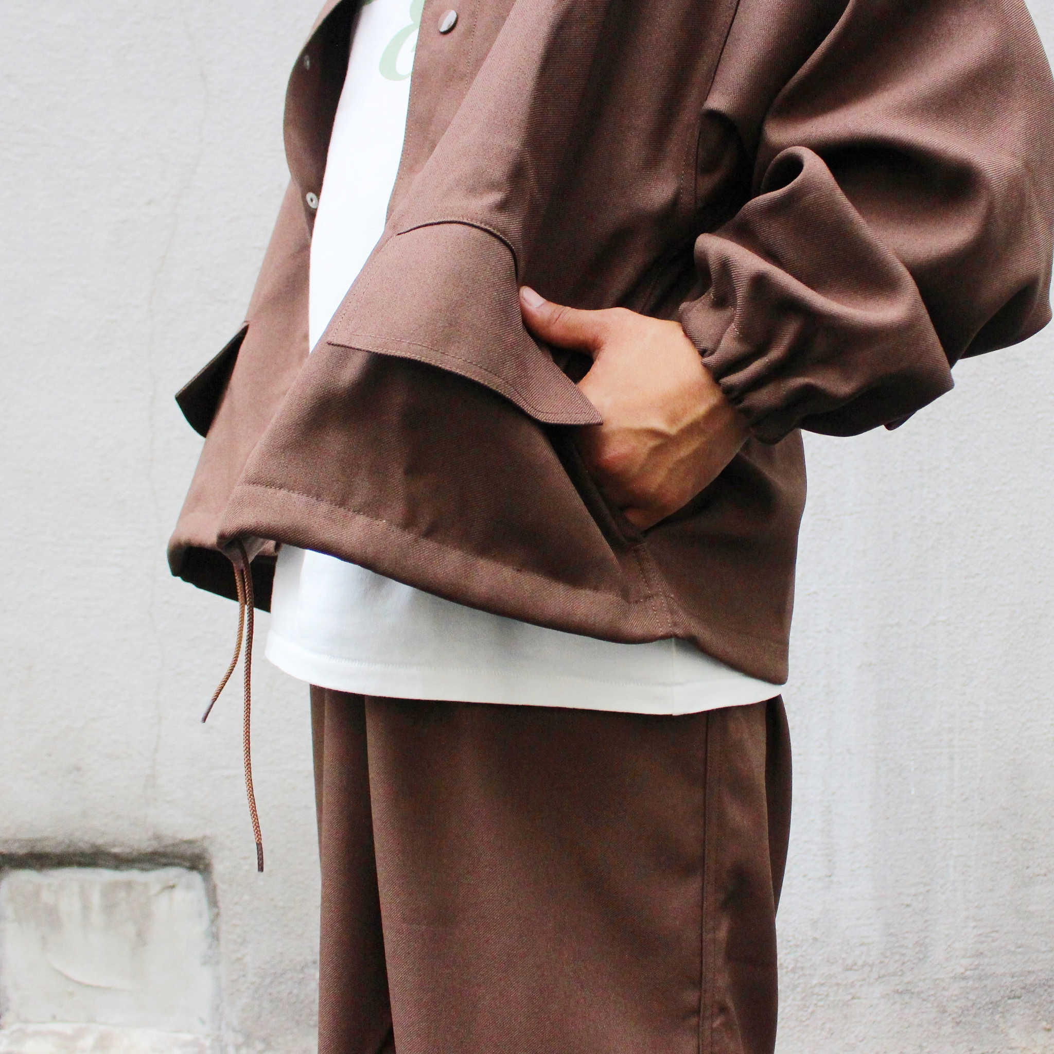 IMPRESTORE インプレストア / Al Powell | Coach Jacket パウエルコーチジャケット (BROWN ブラウン)