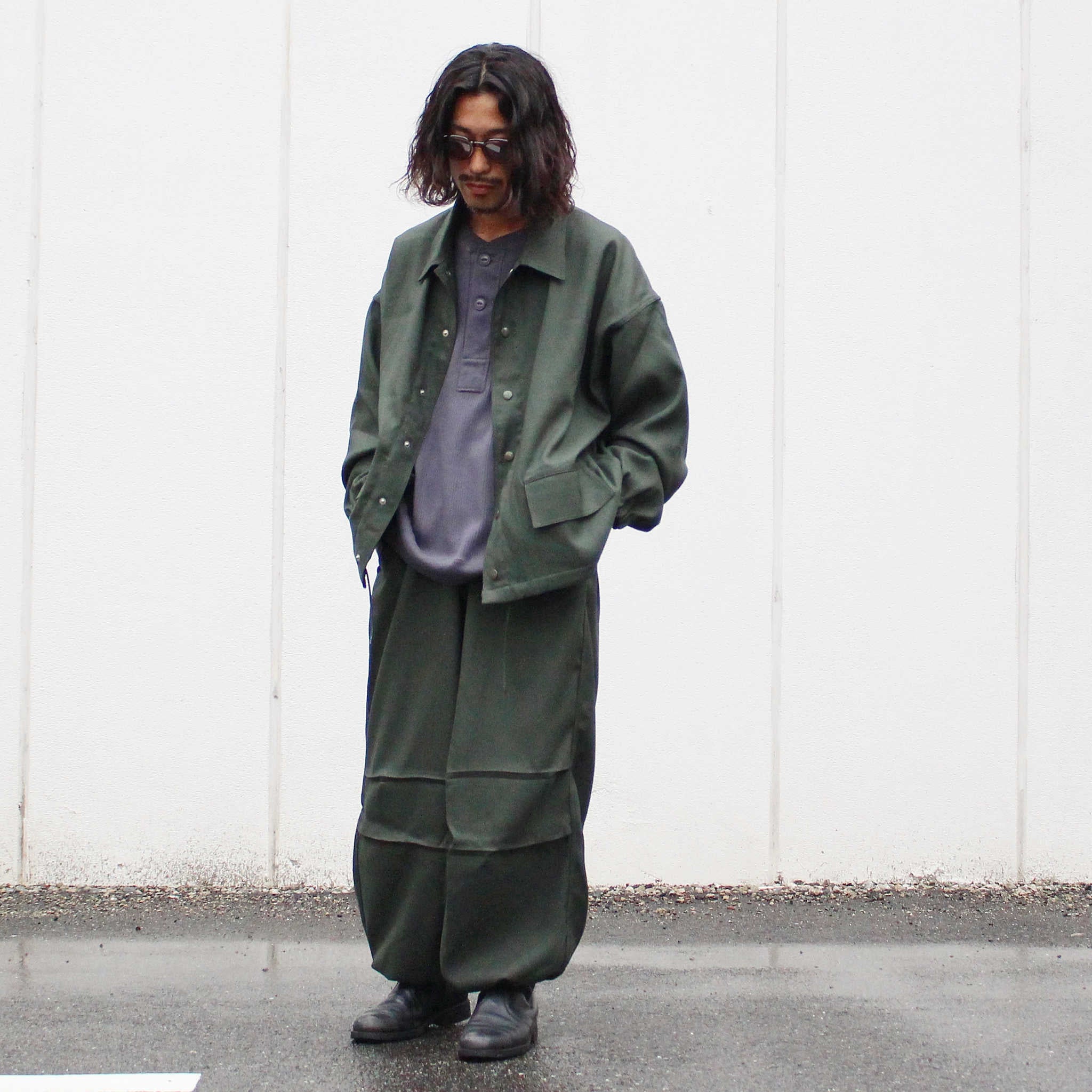 IMPRESTORE インプレストア / Al Powell | Coach Jacket パウエルコーチジャケット (GREEN グリーン)