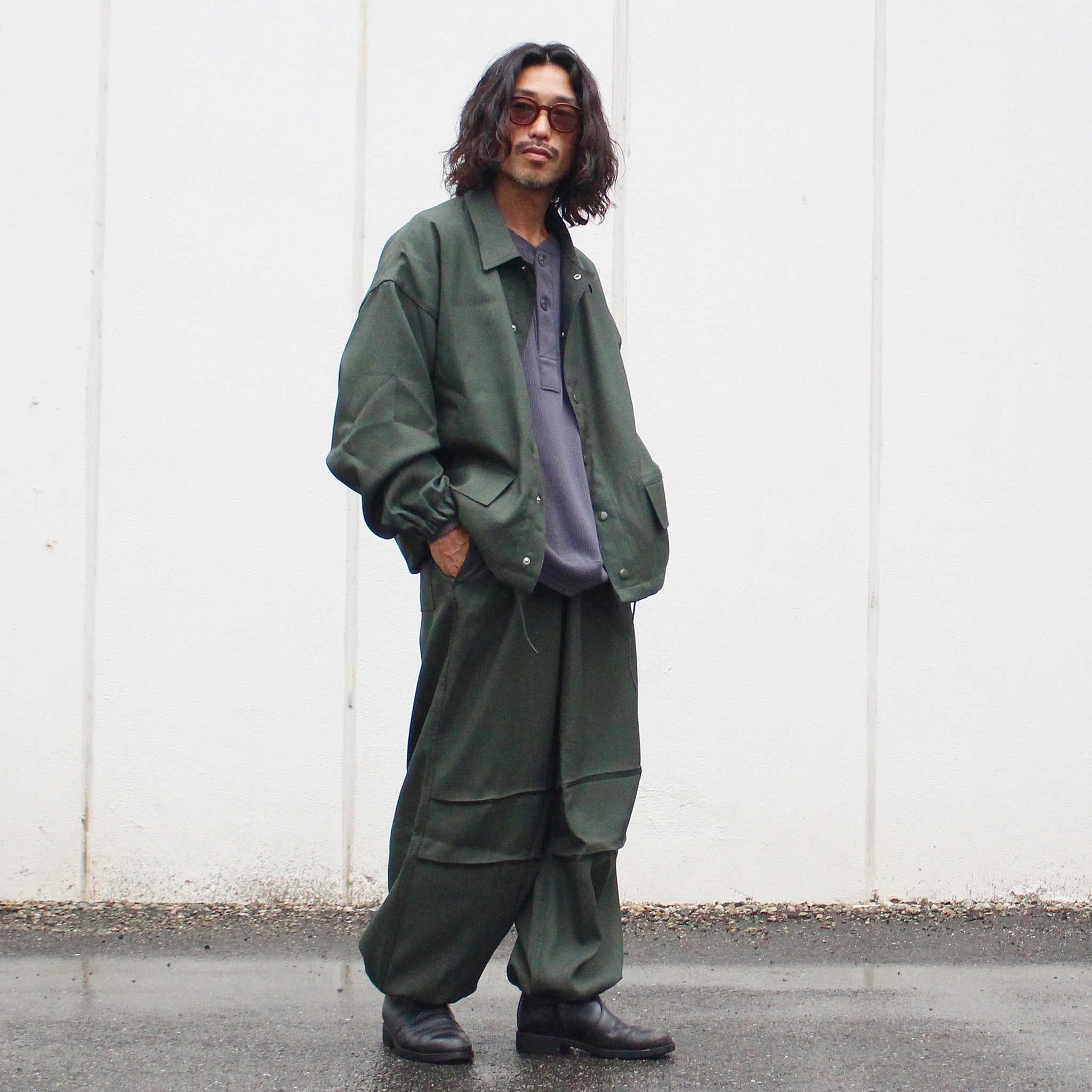 IMPRESTORE インプレストア / Al Powell | Coach Jacket パウエルコーチジャケット (GREEN グリーン)