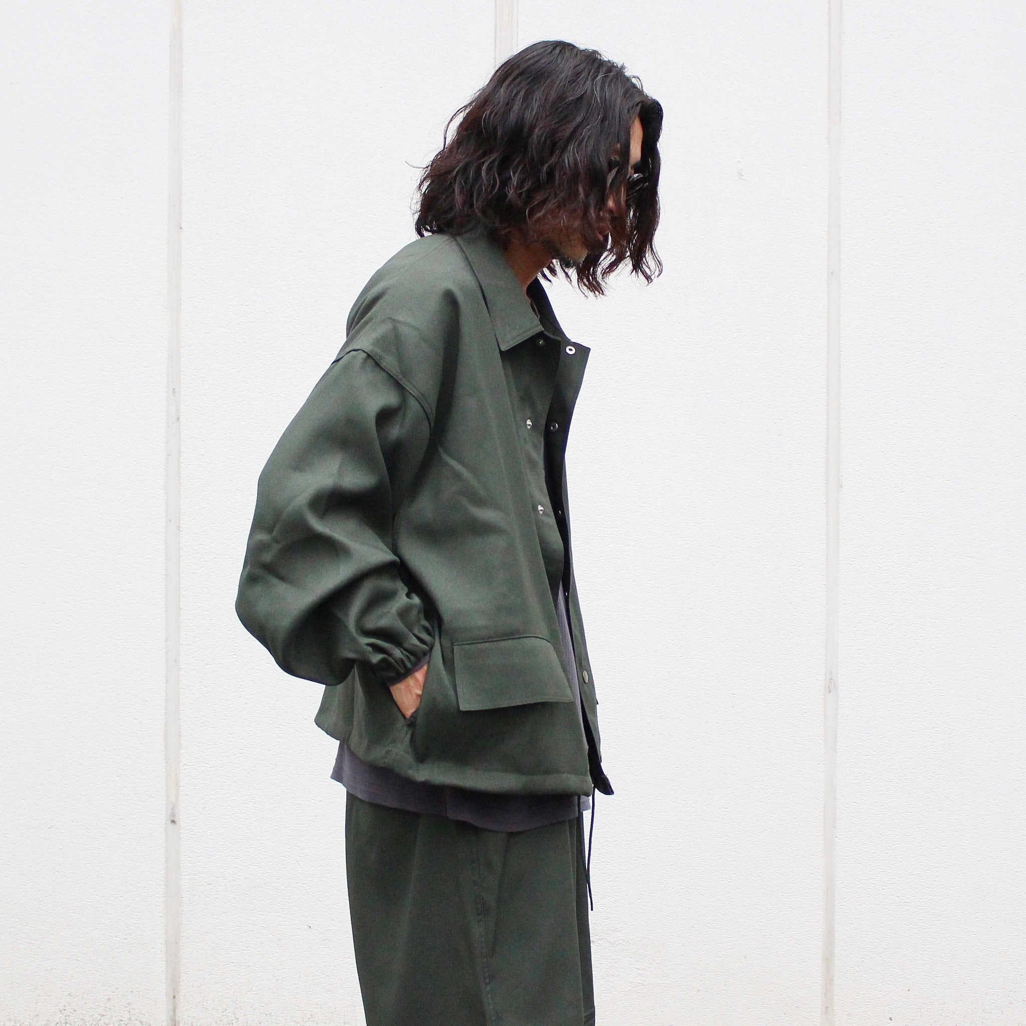IMPRESTORE インプレストア / Al Powell | Coach Jacket パウエルコーチジャケット (GREEN グリーン)