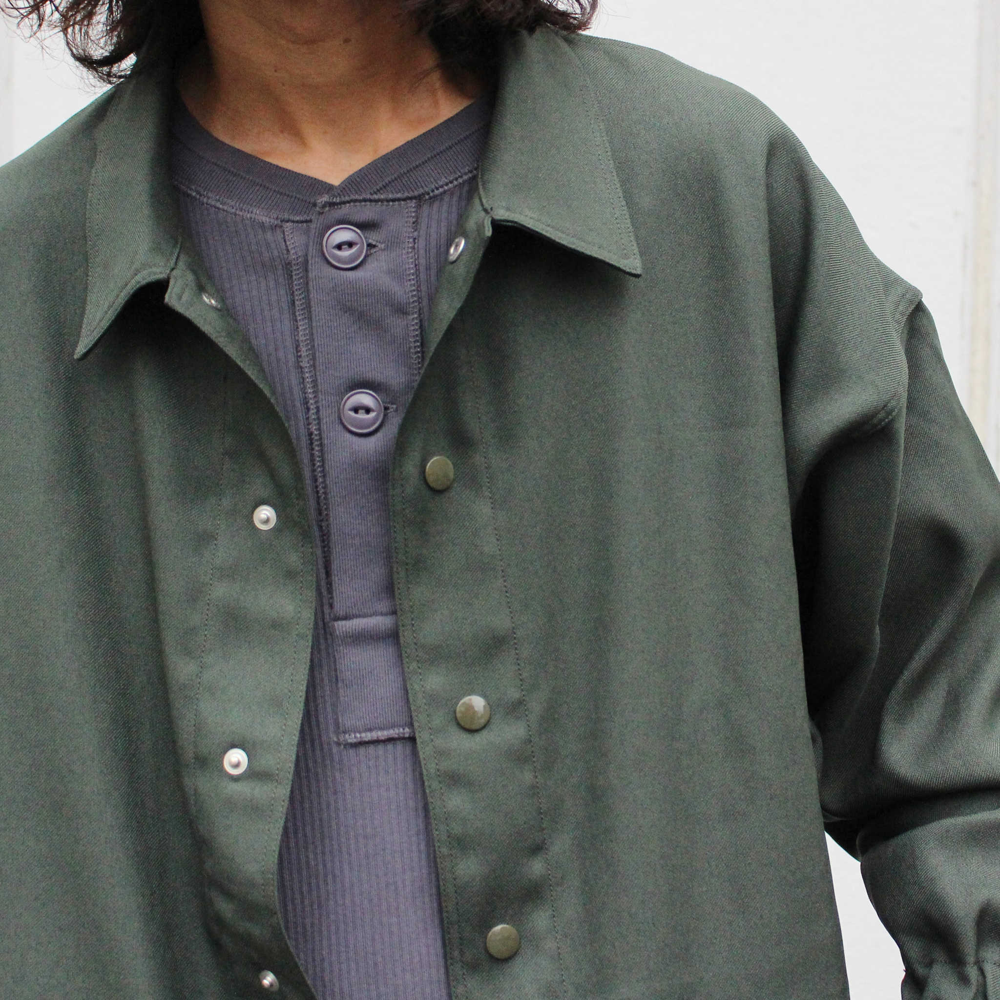 IMPRESTORE インプレストア / Al Powell | Coach Jacket パウエルコーチジャケット (GREEN グリーン)